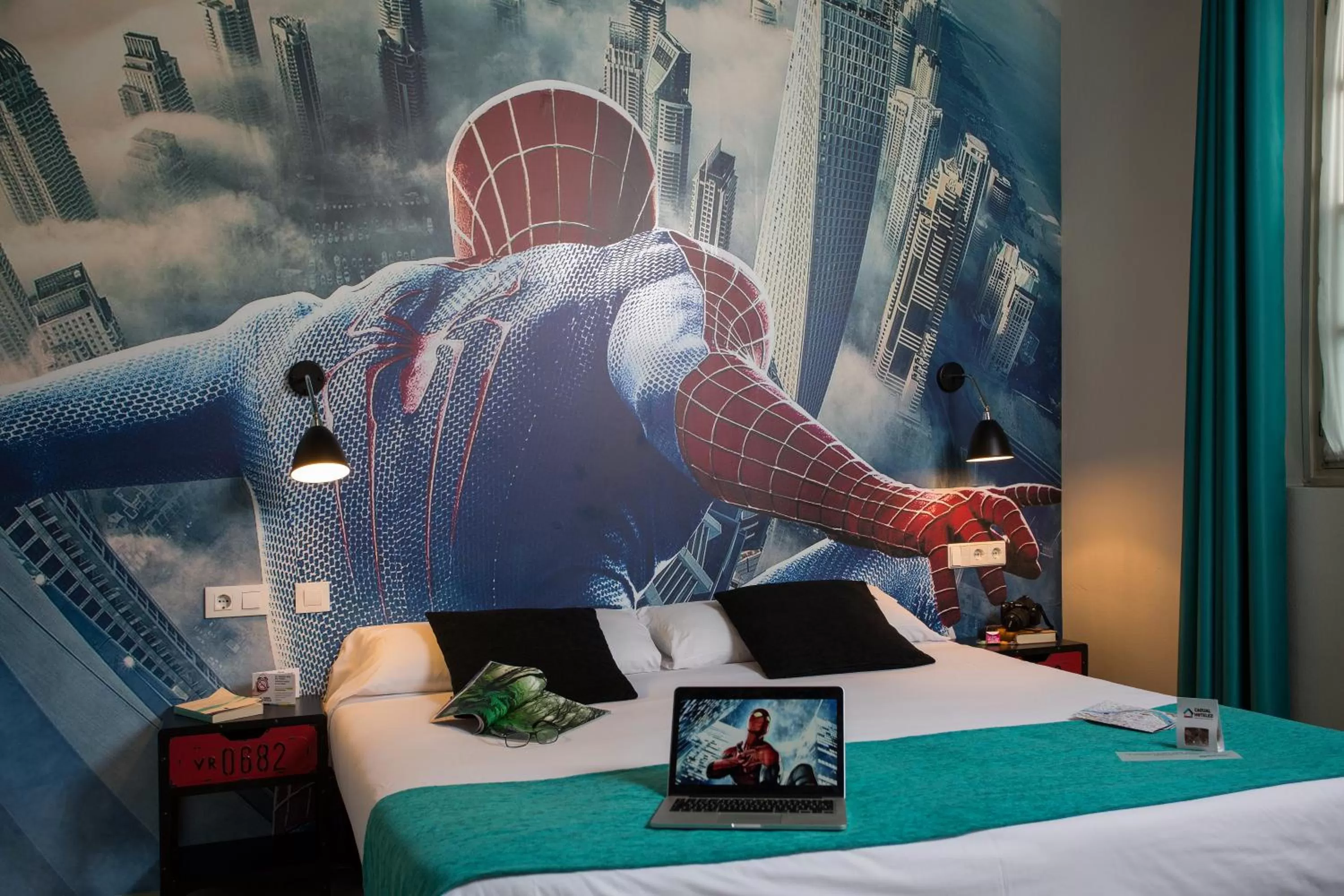 Photo of the whole room, Bed in Casual de las Letras Sevilla