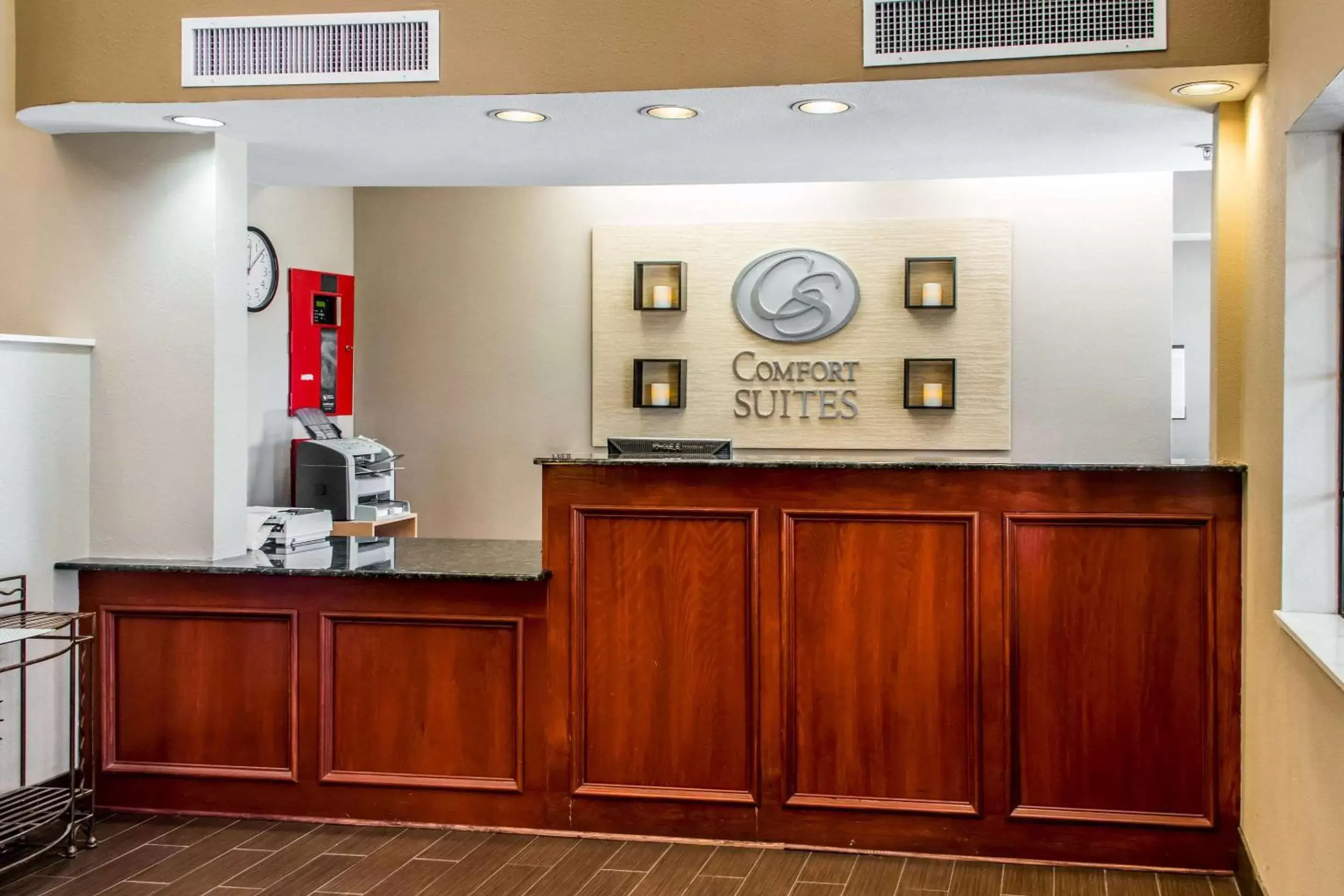 Lobby or reception in Comfort Suites Round Rock - Austin North I-35