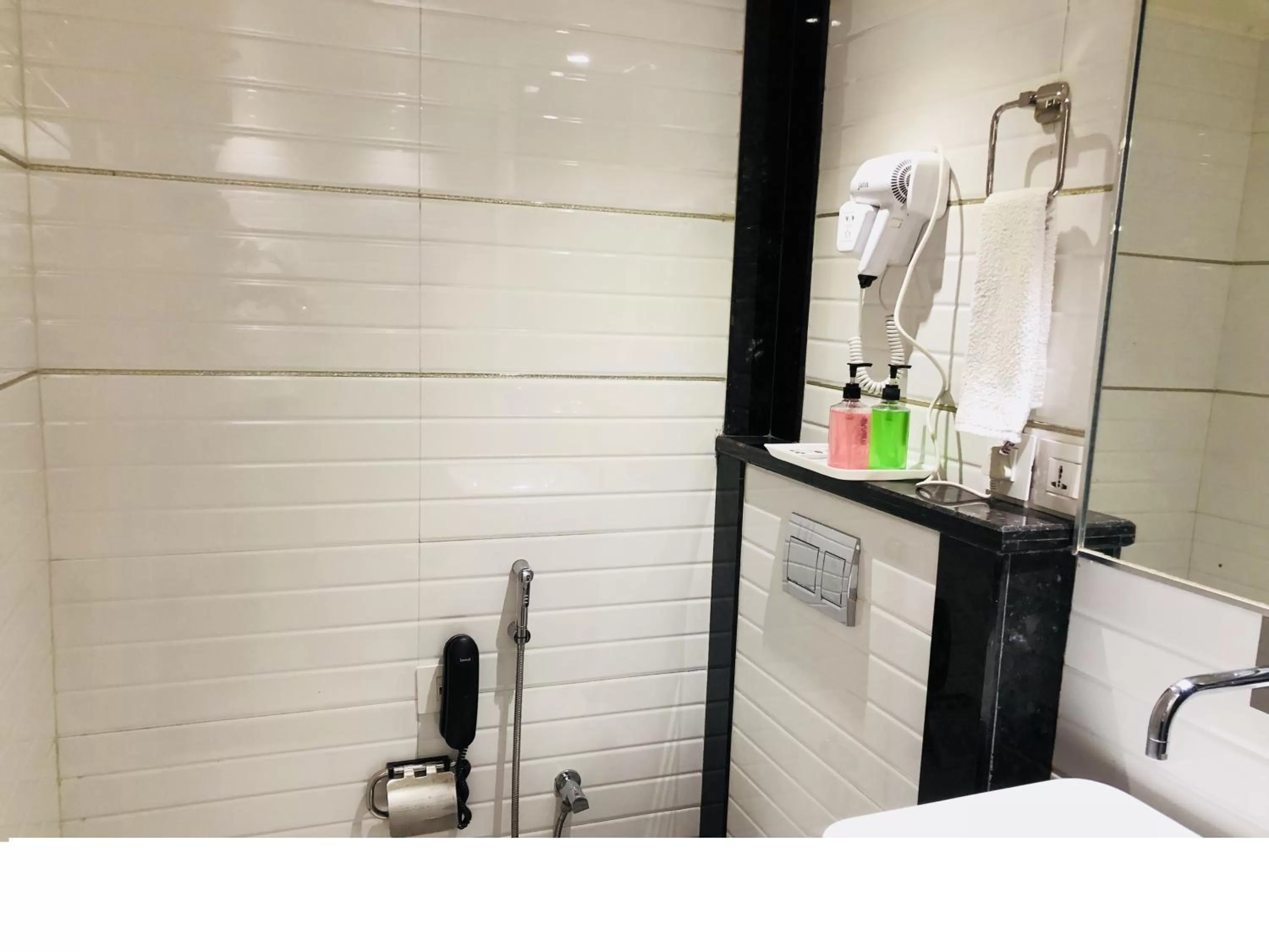 Bathroom in City Empire - New Delhi Railway Station, Near Connaught Place