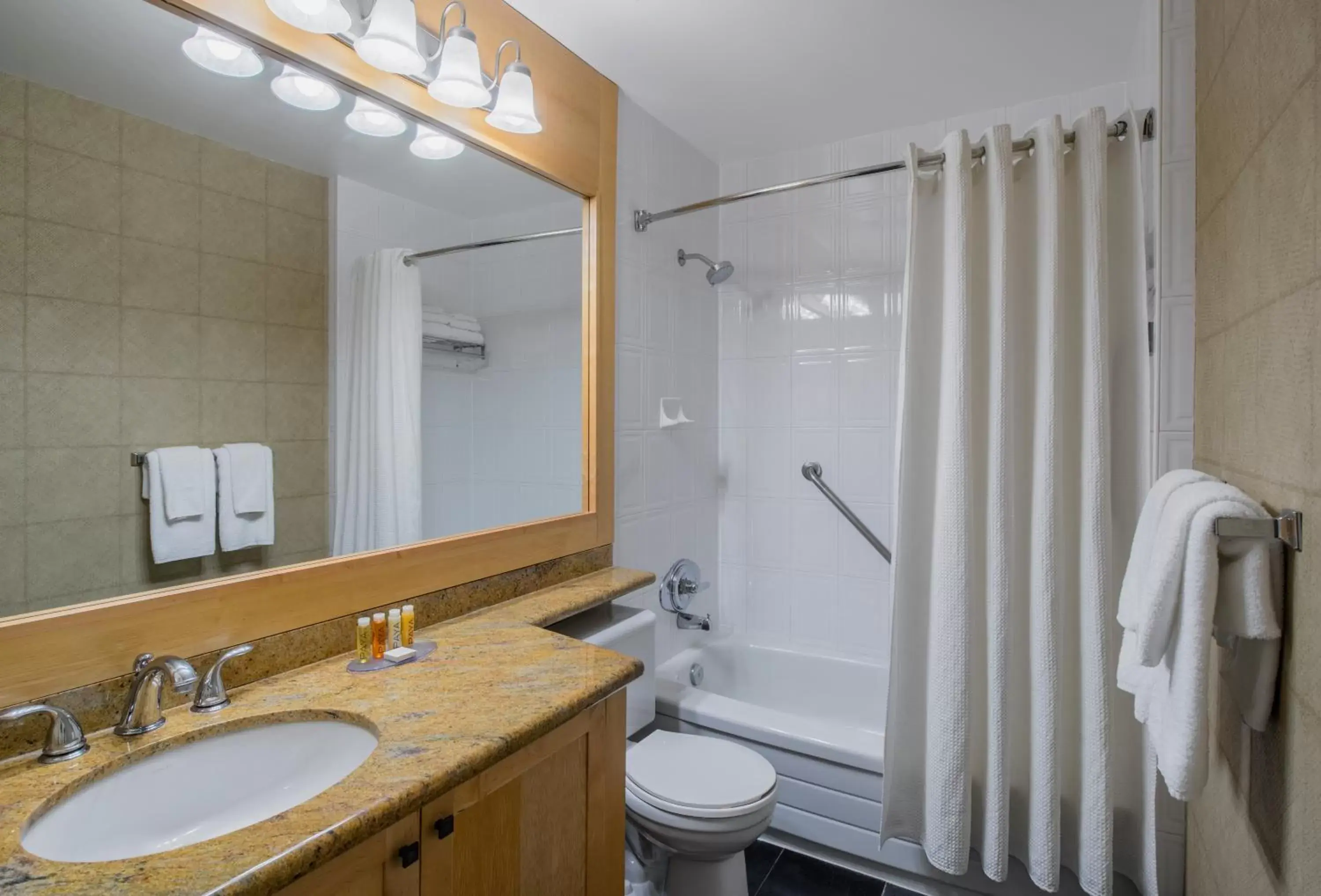 Shower, Bathroom in Whistler Village Inn & Suites