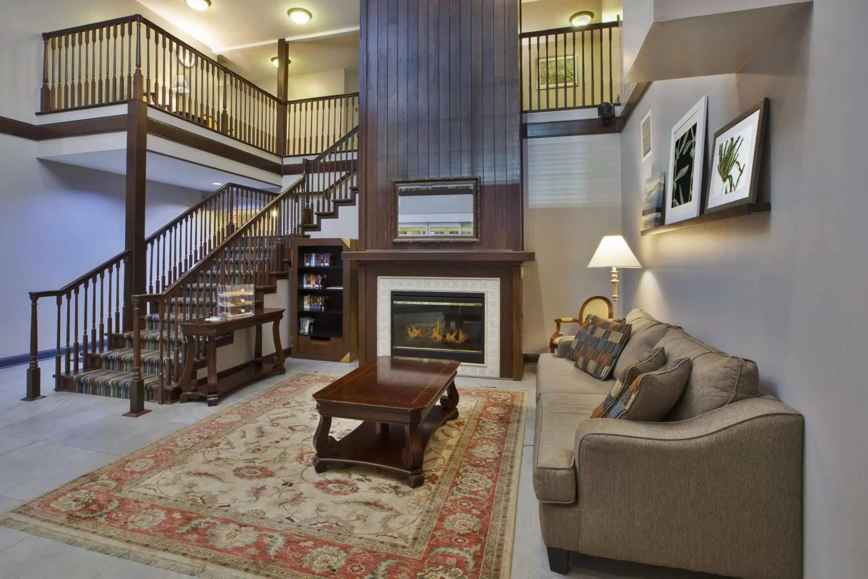 Lobby or reception, Seating Area in Country Inn & Suites by Radisson, Big Rapids, MI