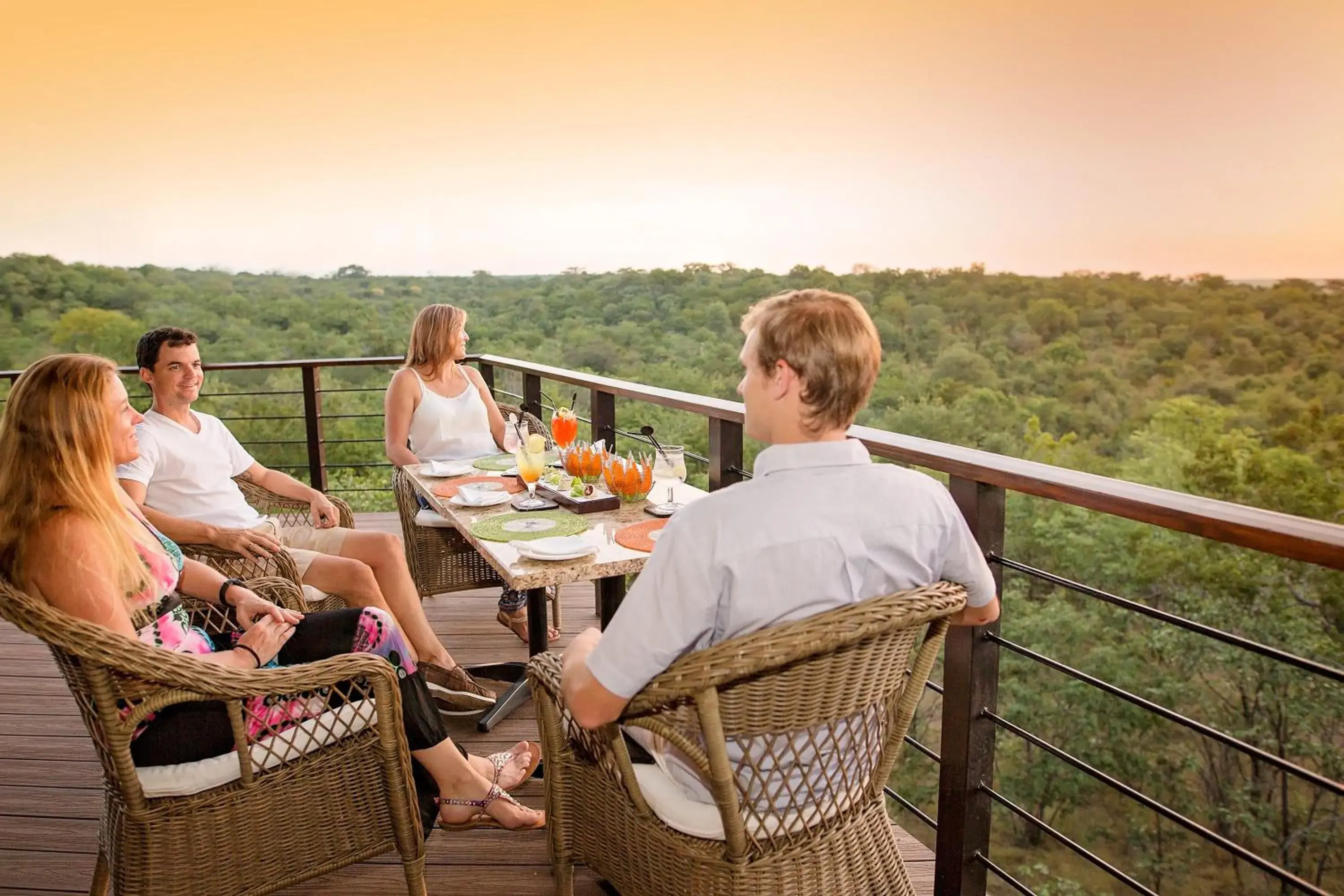 Lounge or bar in Victoria Falls Safari Club
