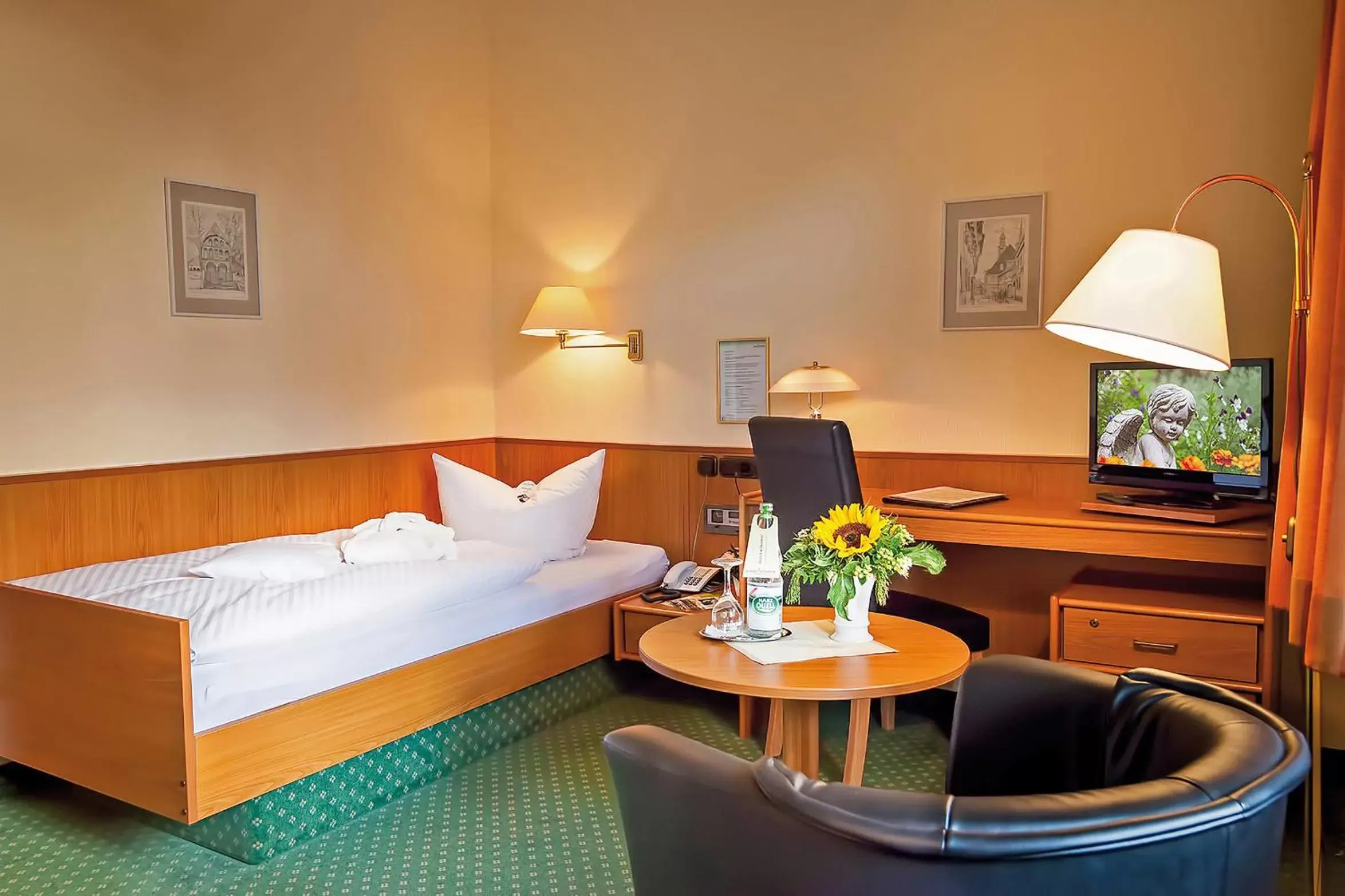 Comfort Single Room in Vitalhotel am Stadtpark Superior