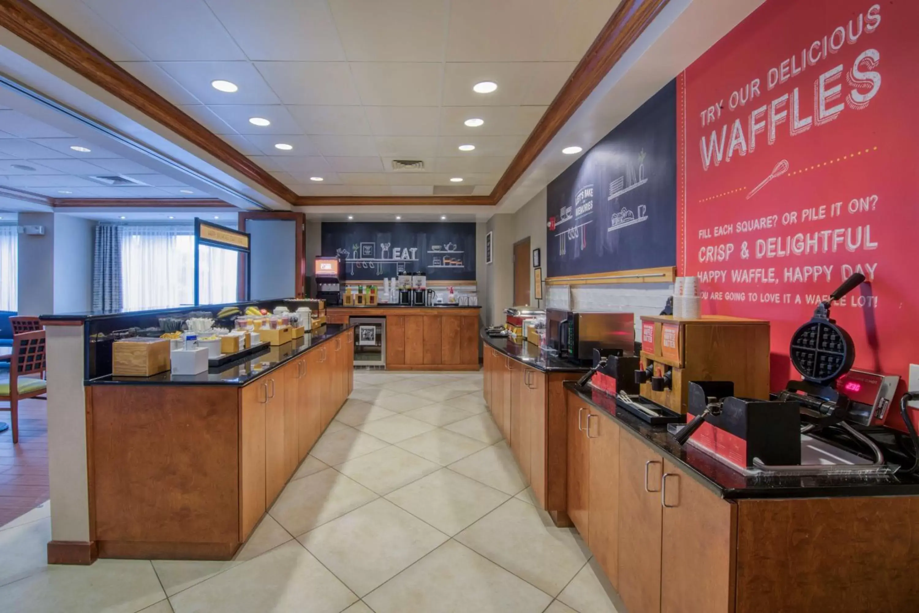 Breakfast in Hampton Inn Wilmington University Area Breakfast in Hampton Inn Wilmington University Area