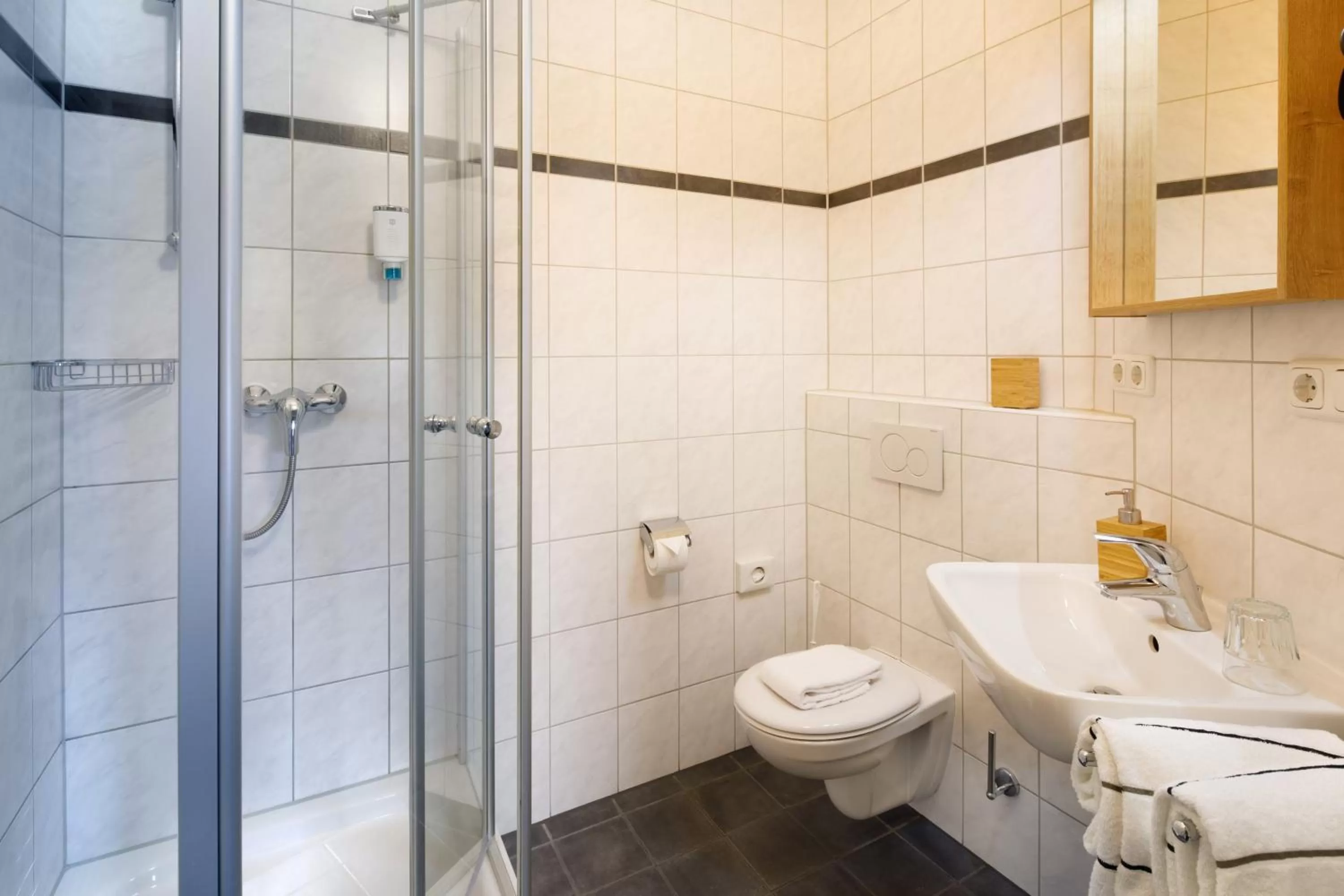 Shower in Rosi Boutique Hotel