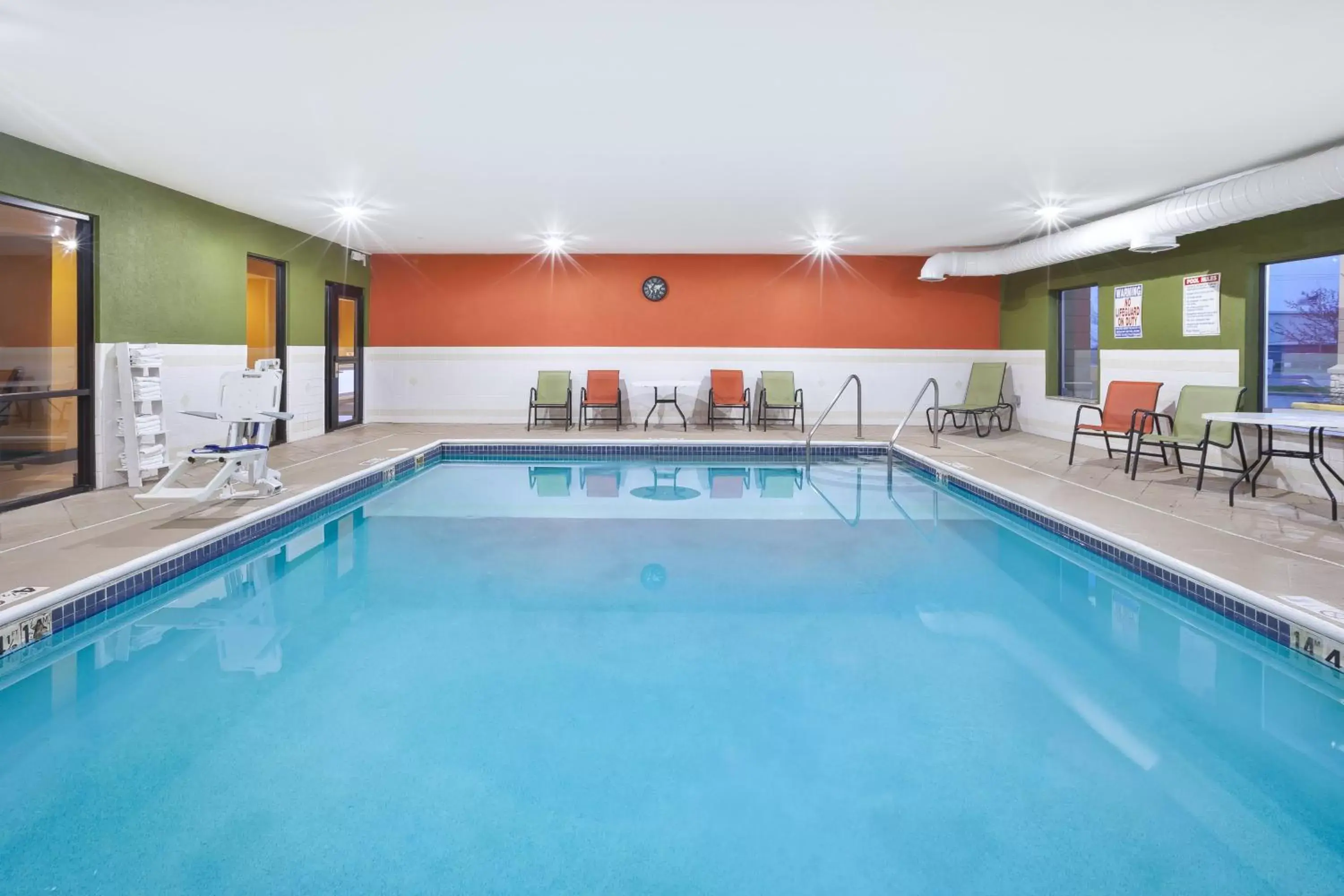 Swimming Pool in Holiday Inn Express Hotel & Suites Circleville, an IHG Hotel