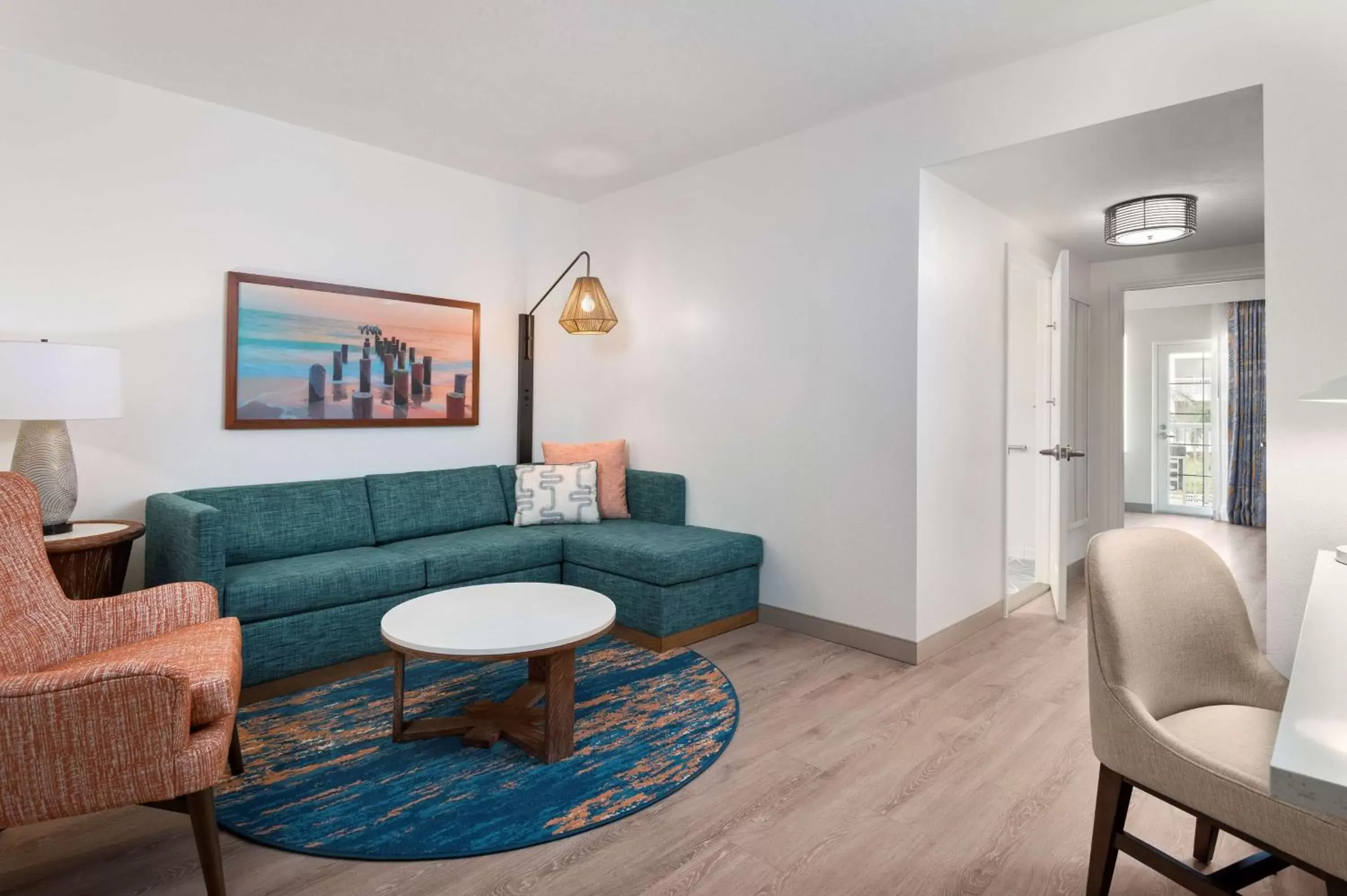 Living room, Seating Area in DoubleTree Suites by Hilton Naples