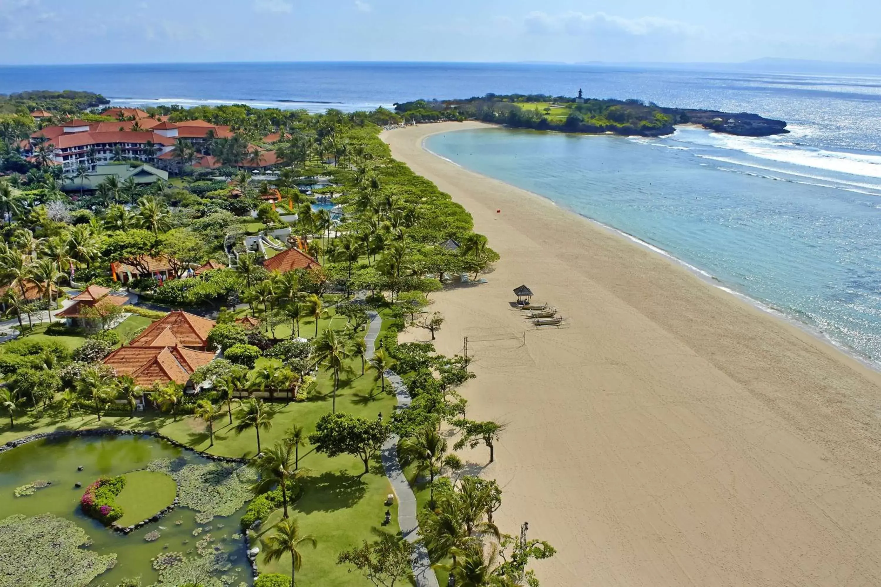 Property building, Bird's-eye View in Grand Hyatt Bali