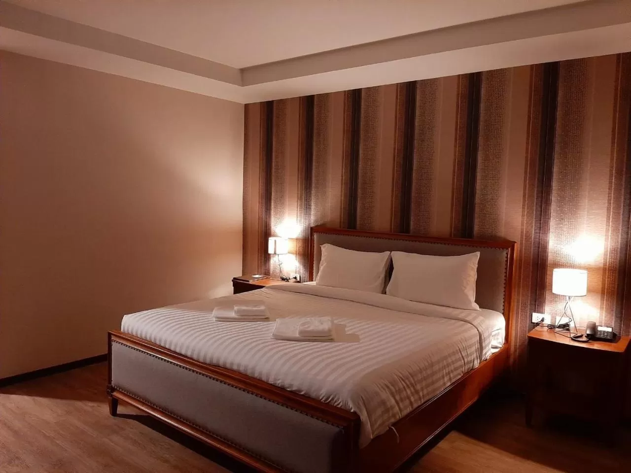 Photo of the whole room, Bed in J.P.GRAND HOTEL