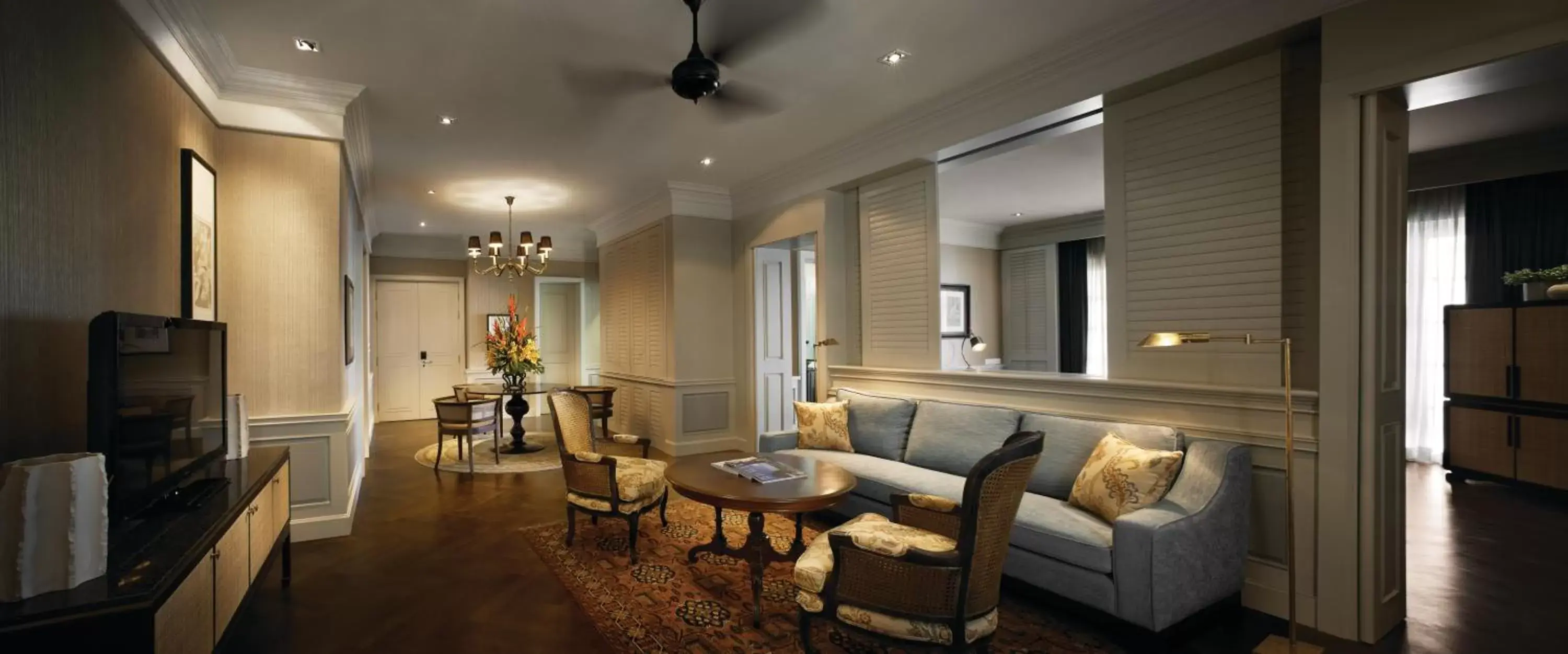 Living room, Seating Area in Eastern & Oriental Hotel