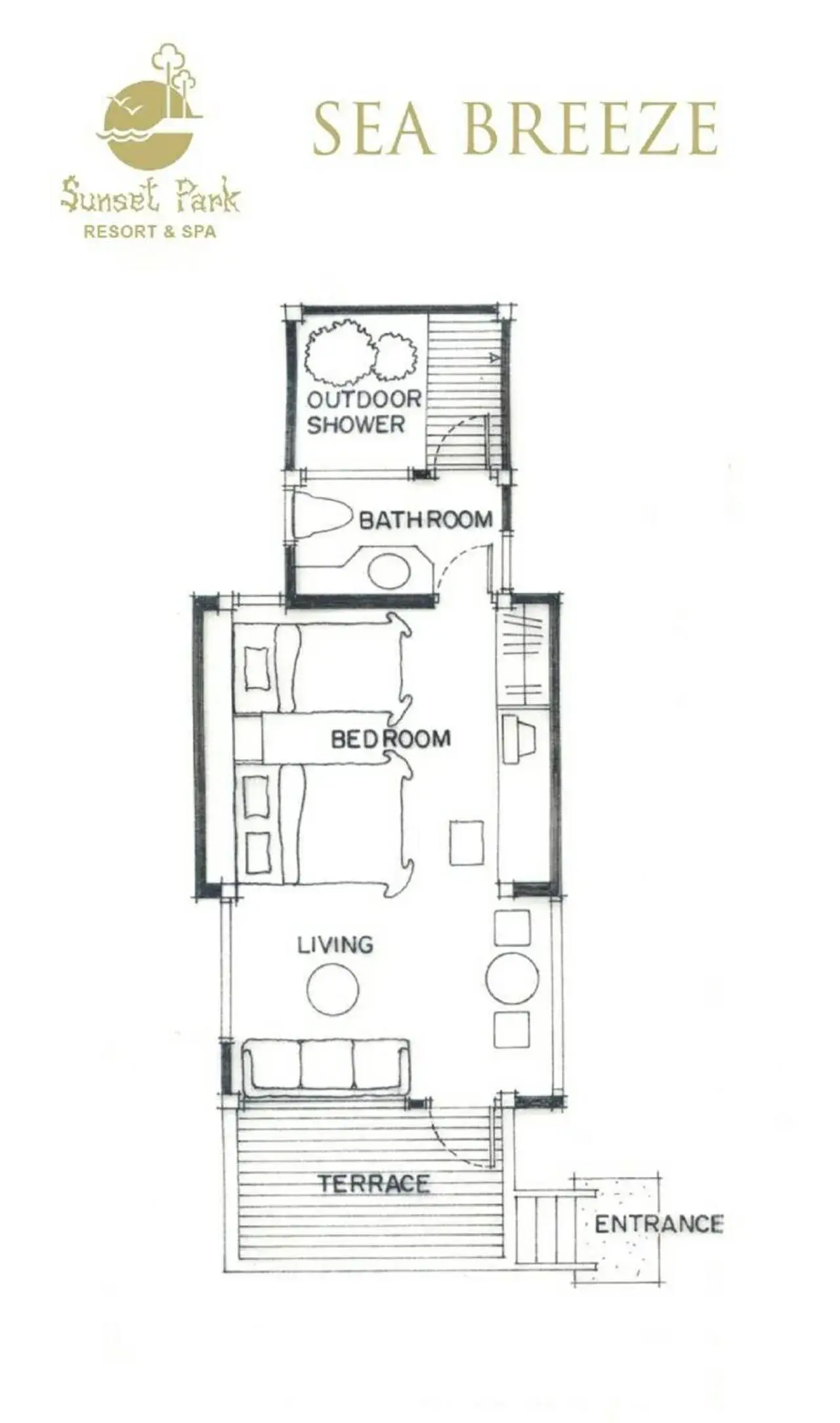 Floor Plan in Sunset Park Resort And Spa - SHA Plus