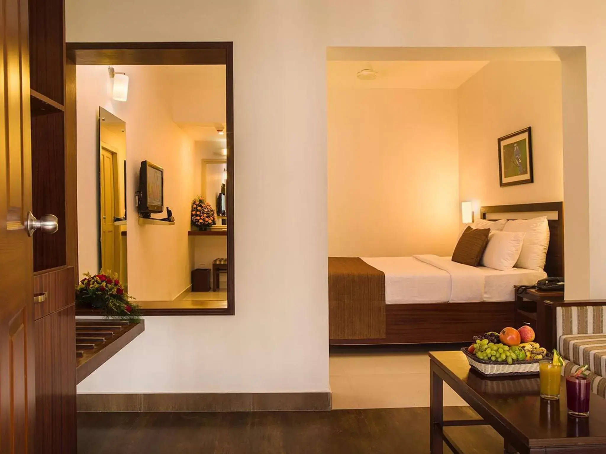Bedroom, Bed in Abad Copper Castle Resort