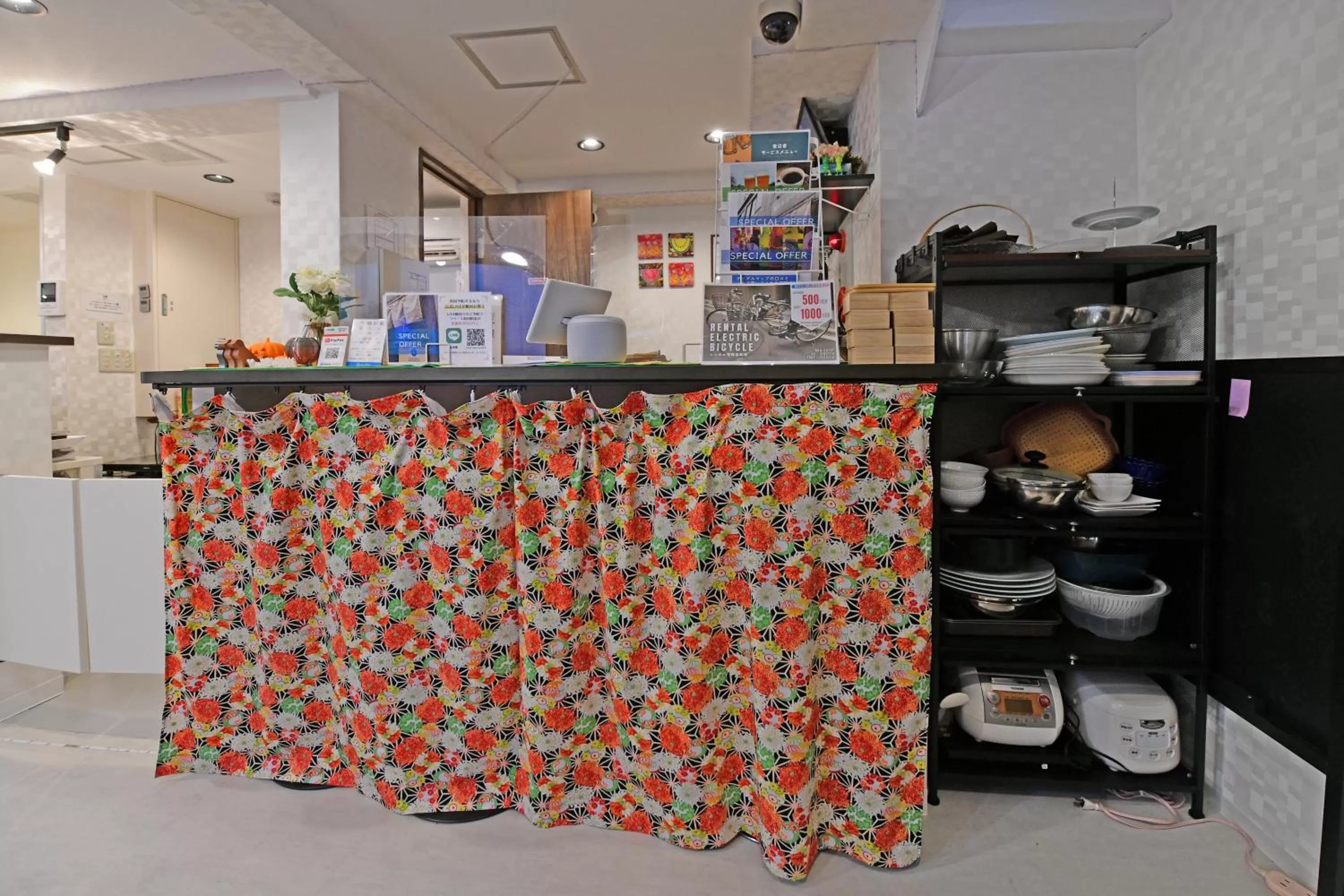 無料wi-fi JING HOUSE 秋葉原 電動自転車レンタル