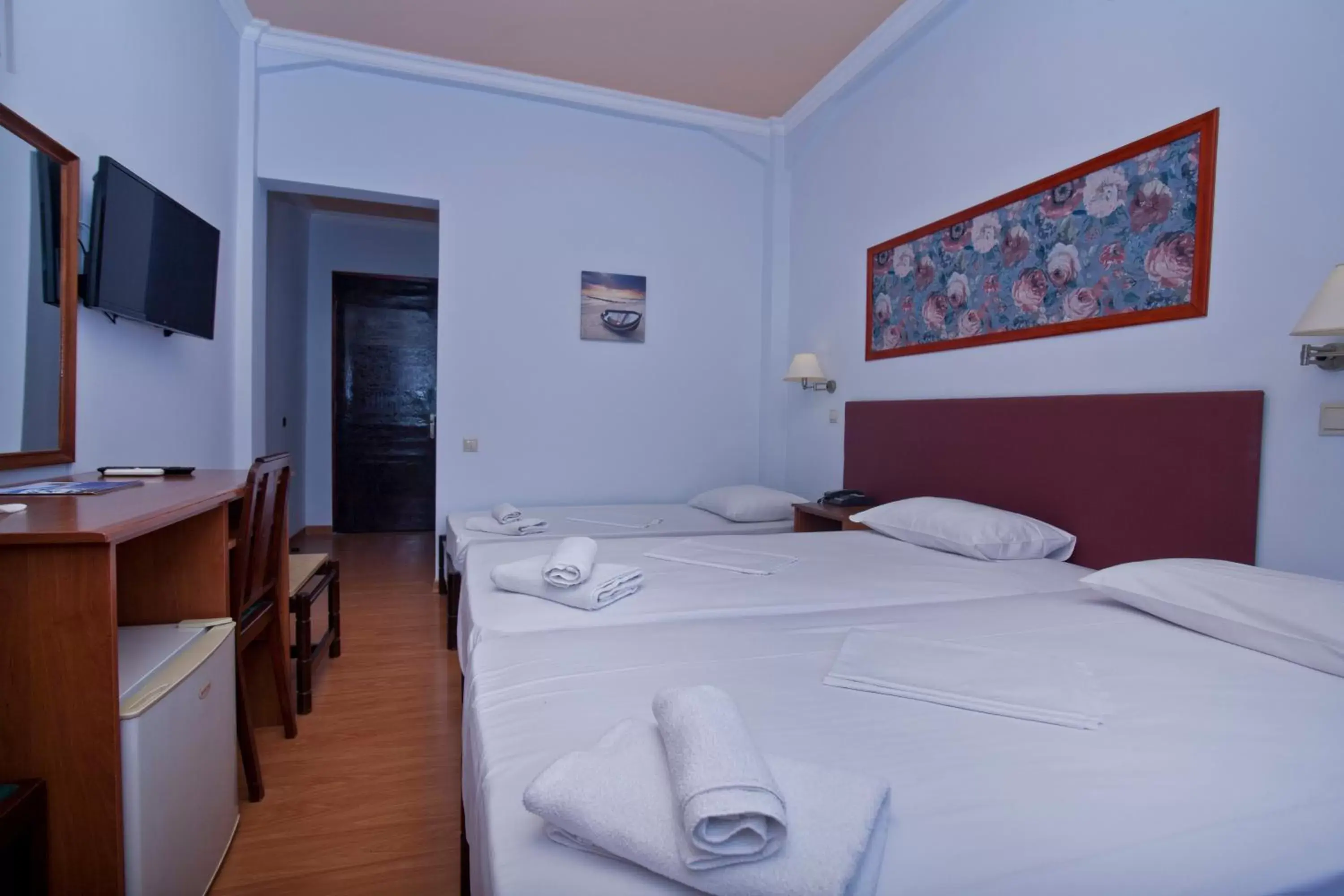 Bed in Grand Hotel Loutraki