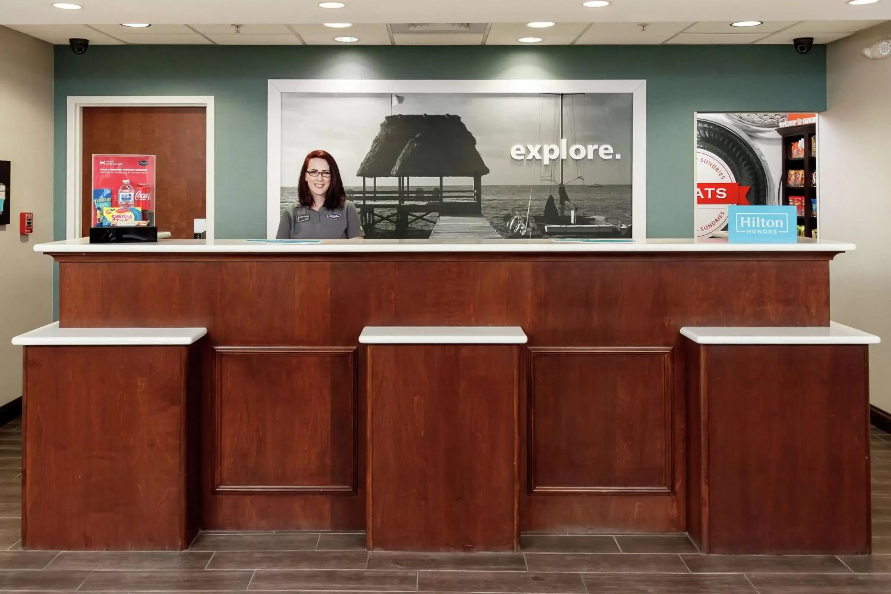 Lobby or reception in Hampton Inn & Suites Navarre Lobby or reception in Hampton Inn & Suites Navarre