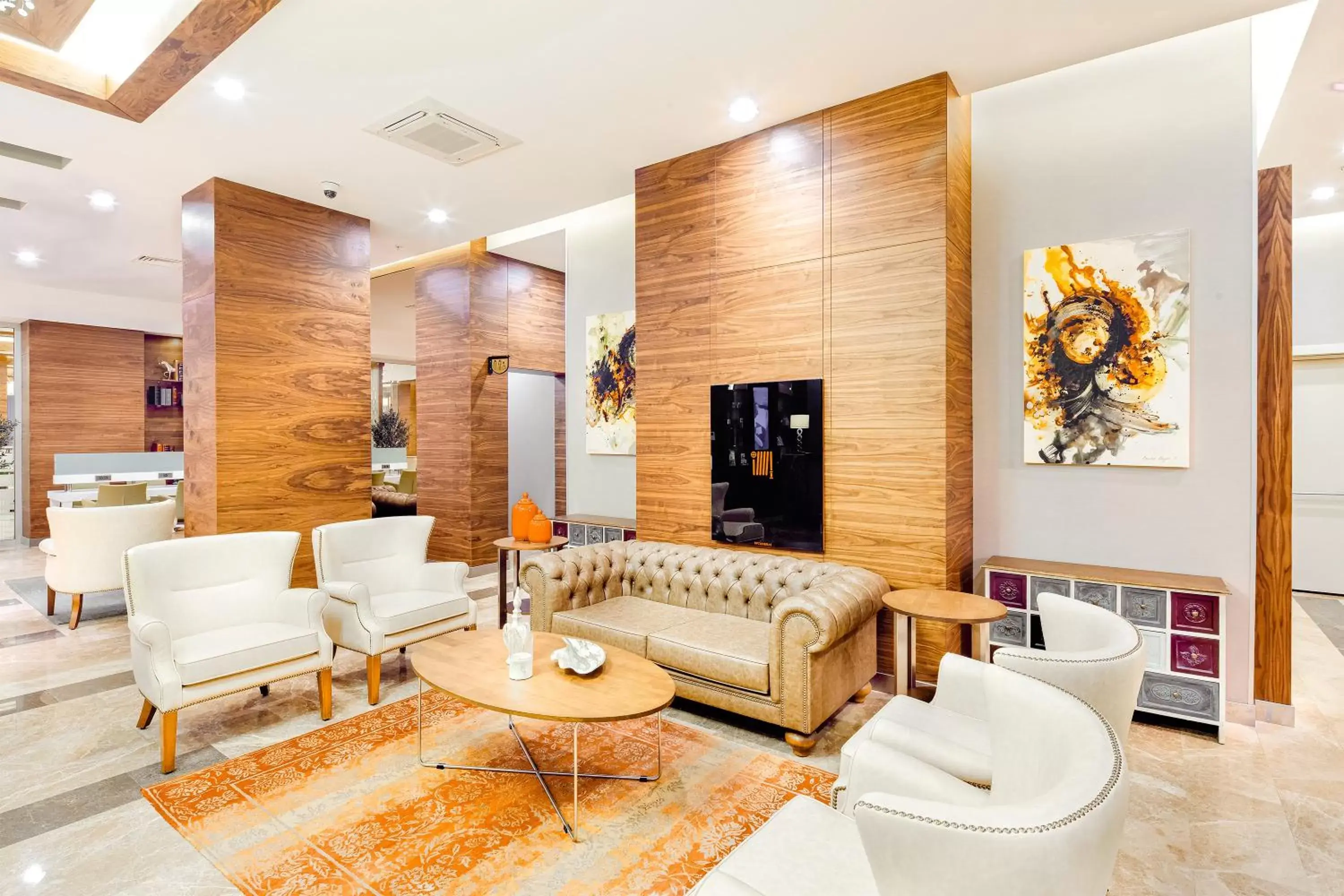 Lobby or reception, Seating Area in Kahya Hotel Ankara