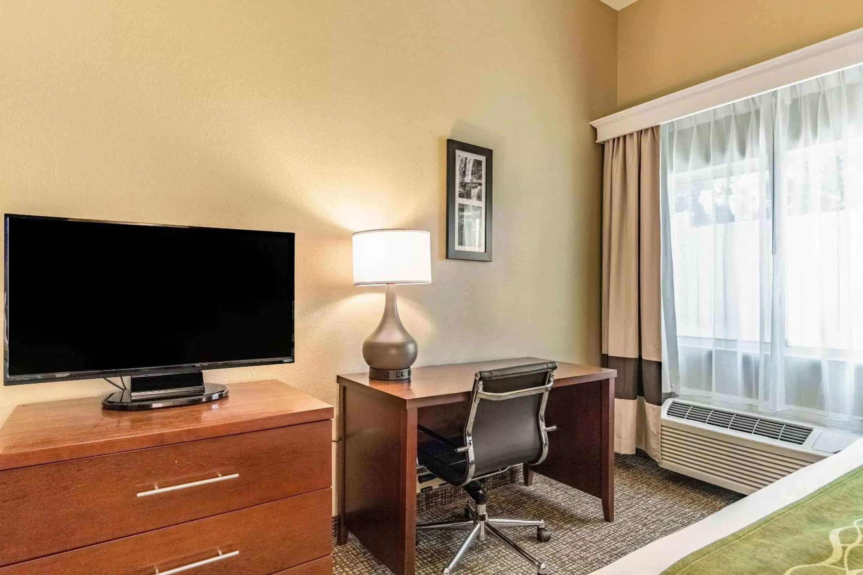 Photo of the whole room, TV/Entertainment Center in Comfort Inn and Suites - Tuscumbia/Muscle Shoals