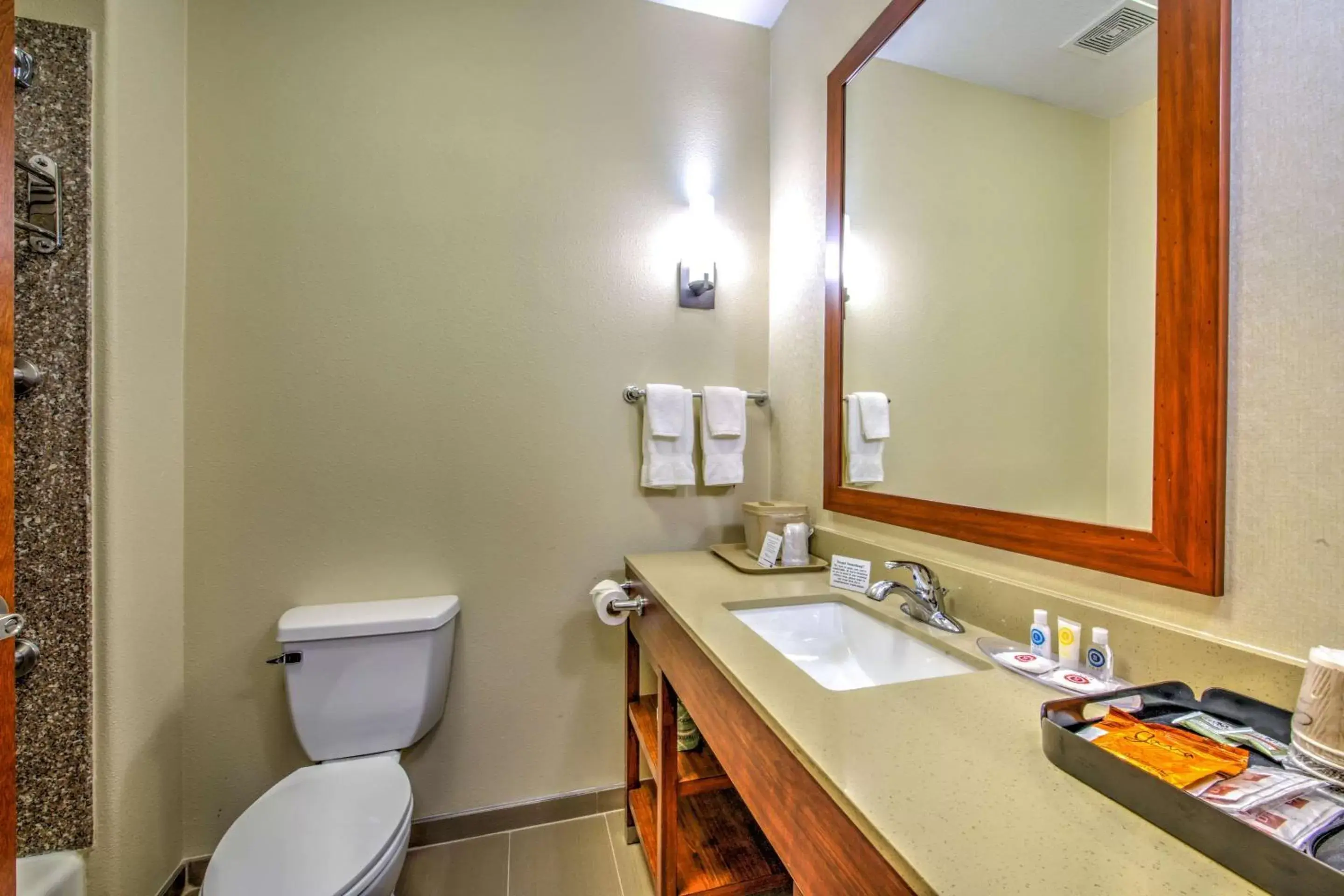 Photo of the whole room, Bathroom in Comfort Suites Tomball Medical Center