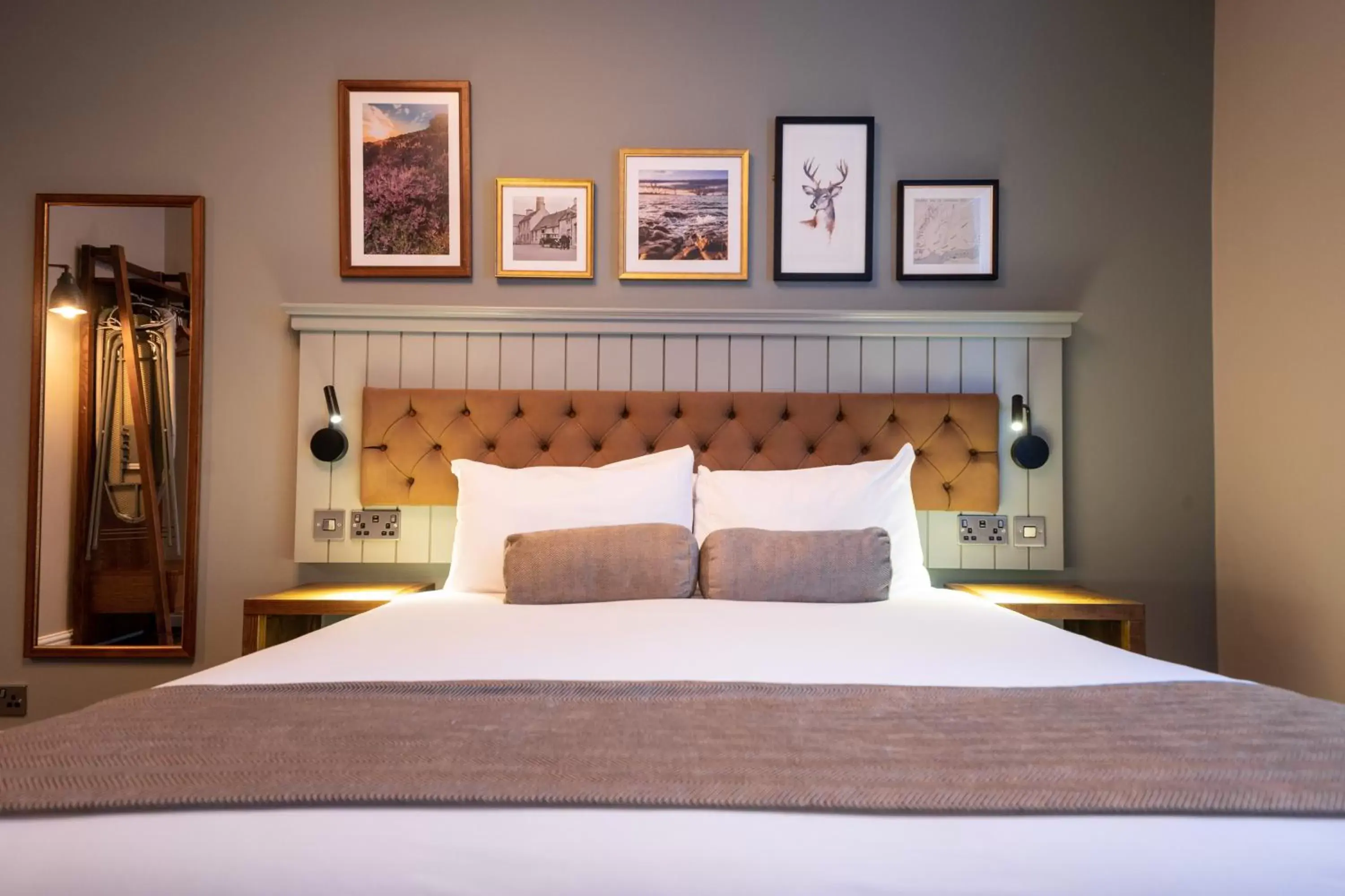 Bed in The Hawes Inn by Innkeeper's Collection