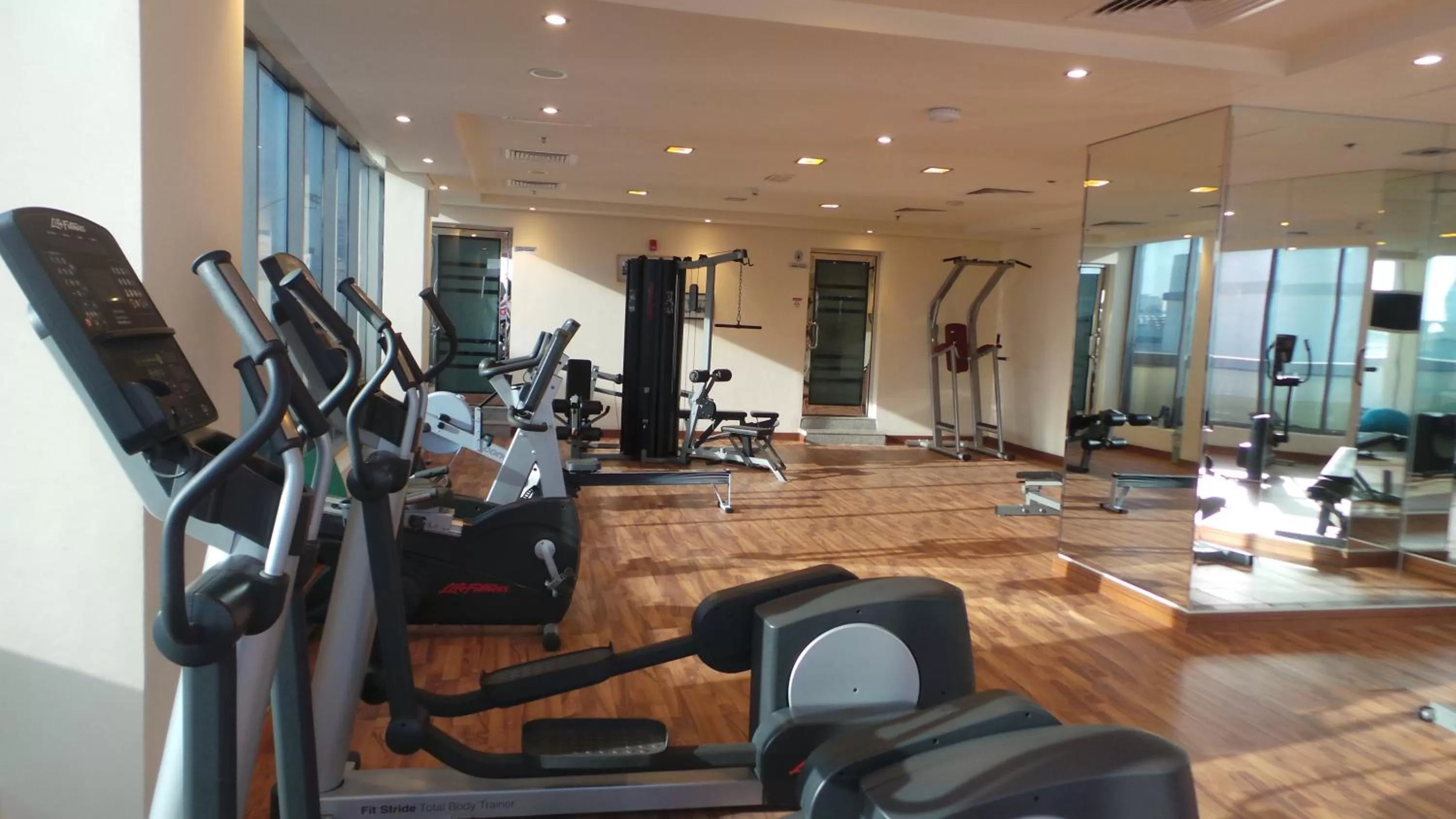Fitness centre/facilities in Xclusive Maples Hotel Apartment