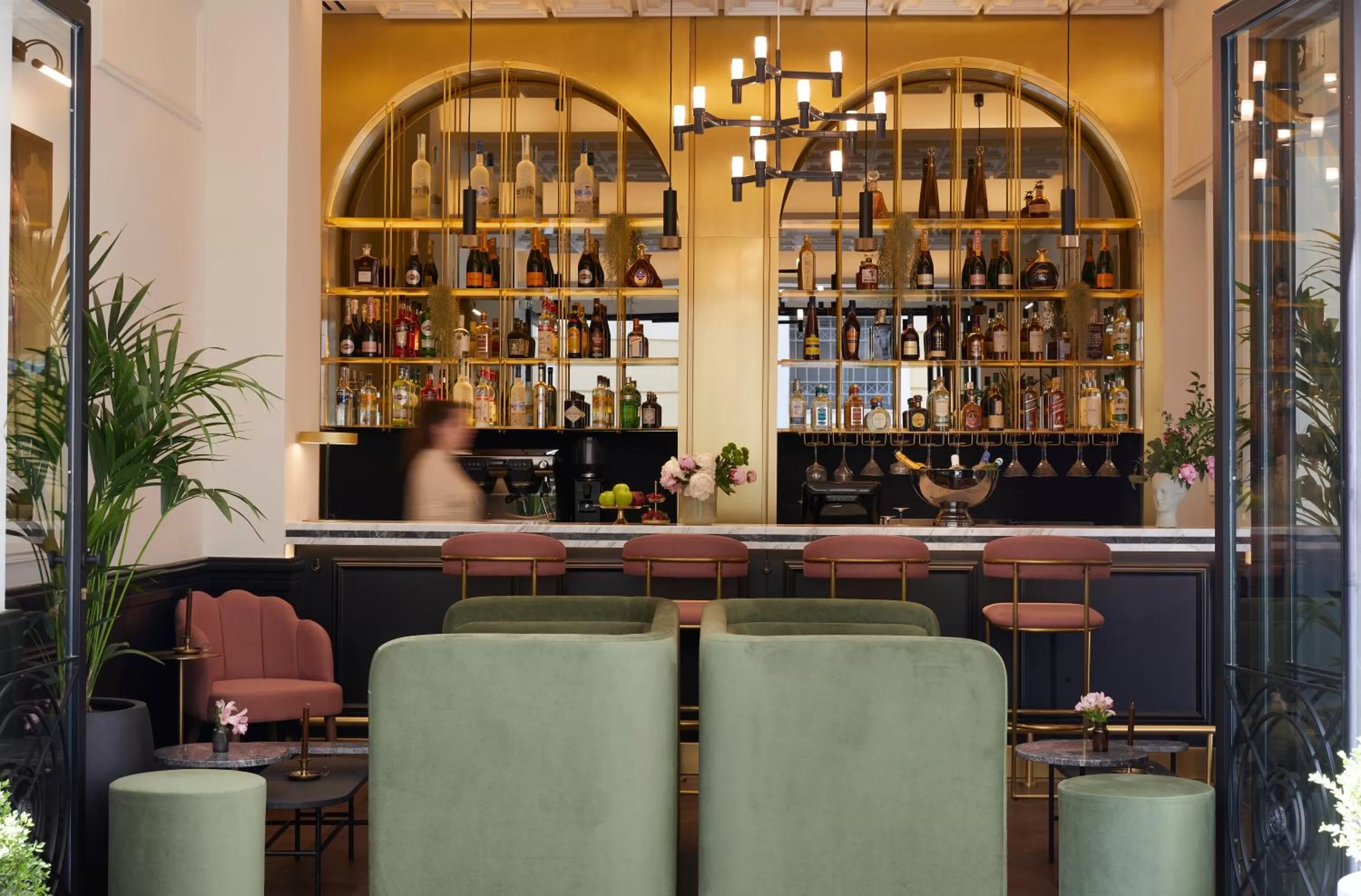 Lounge or bar in Villa Brown Ermou, a member of Brown Hotels