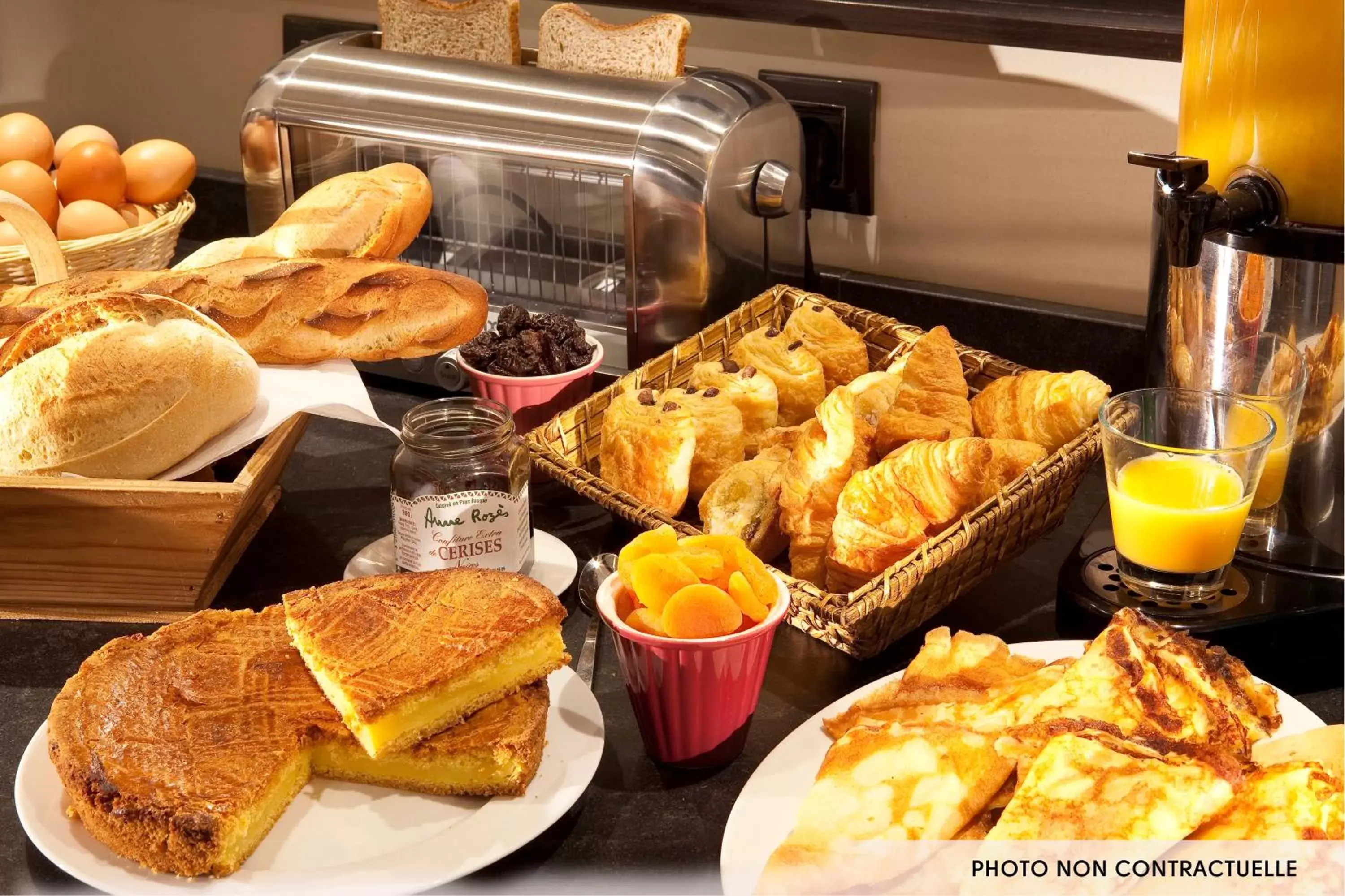 Food and drinks, Breakfast in Oceania l'Hôtel de France Nantes