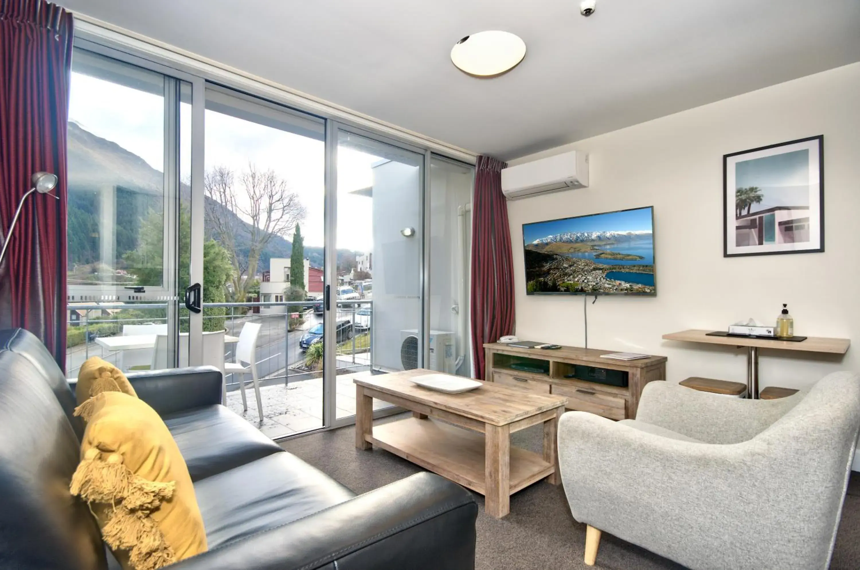 Seating Area in The Whistler Holiday Apartments