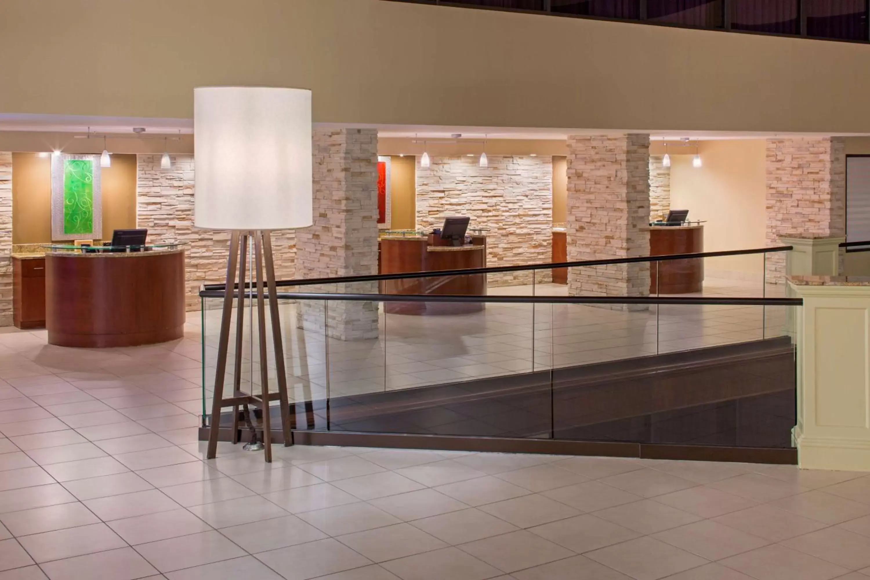 Lobby or reception in Hyatt Regency Houston Intercontinental Airport