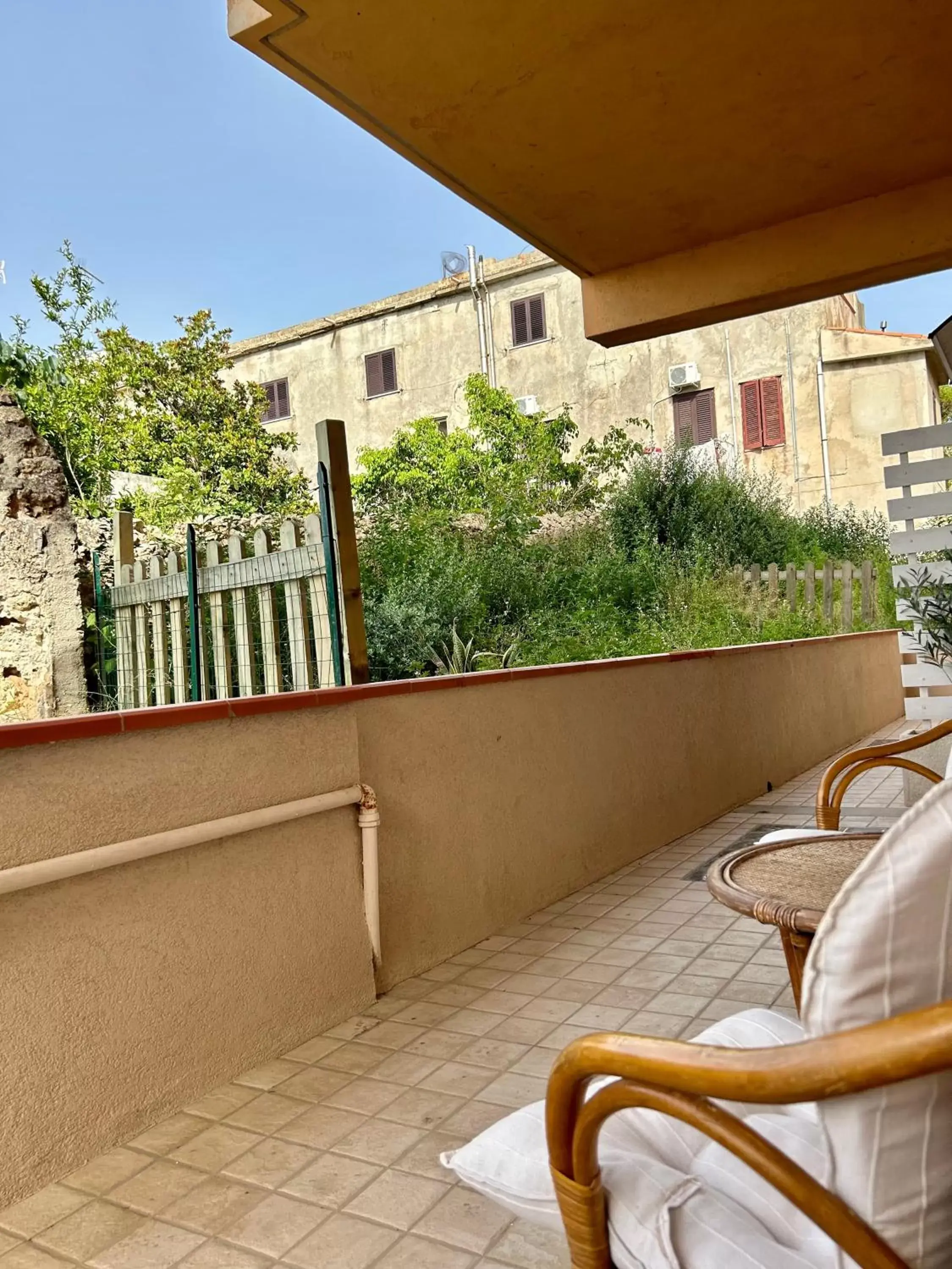 View (from property/room), Balcony/Terrace in Arcobaleno Tropea centro