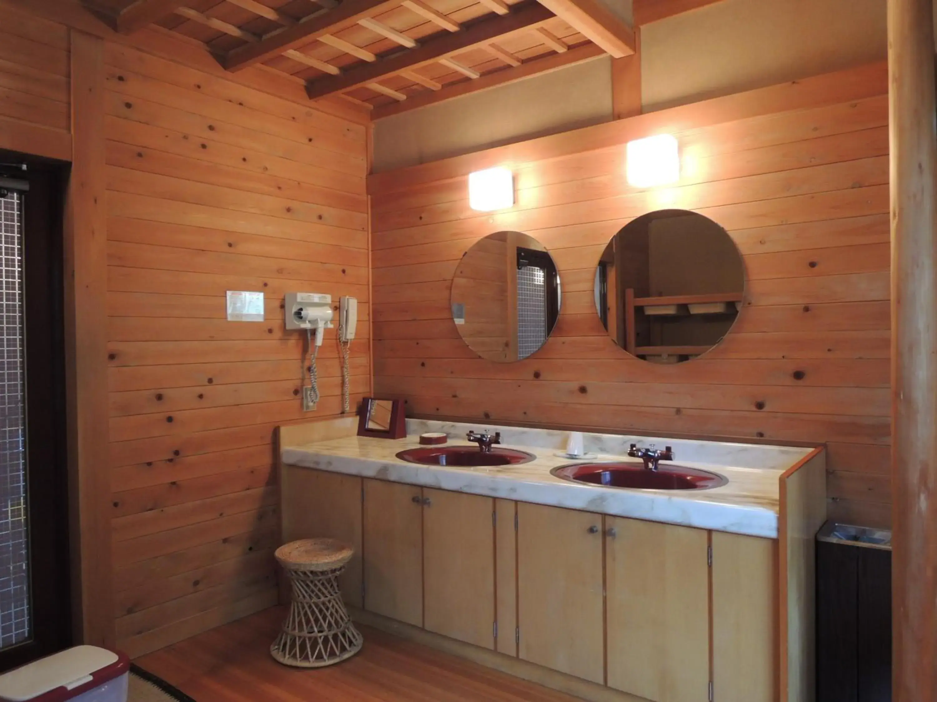 Bathroom in Yudanaka Onsen Shimaya