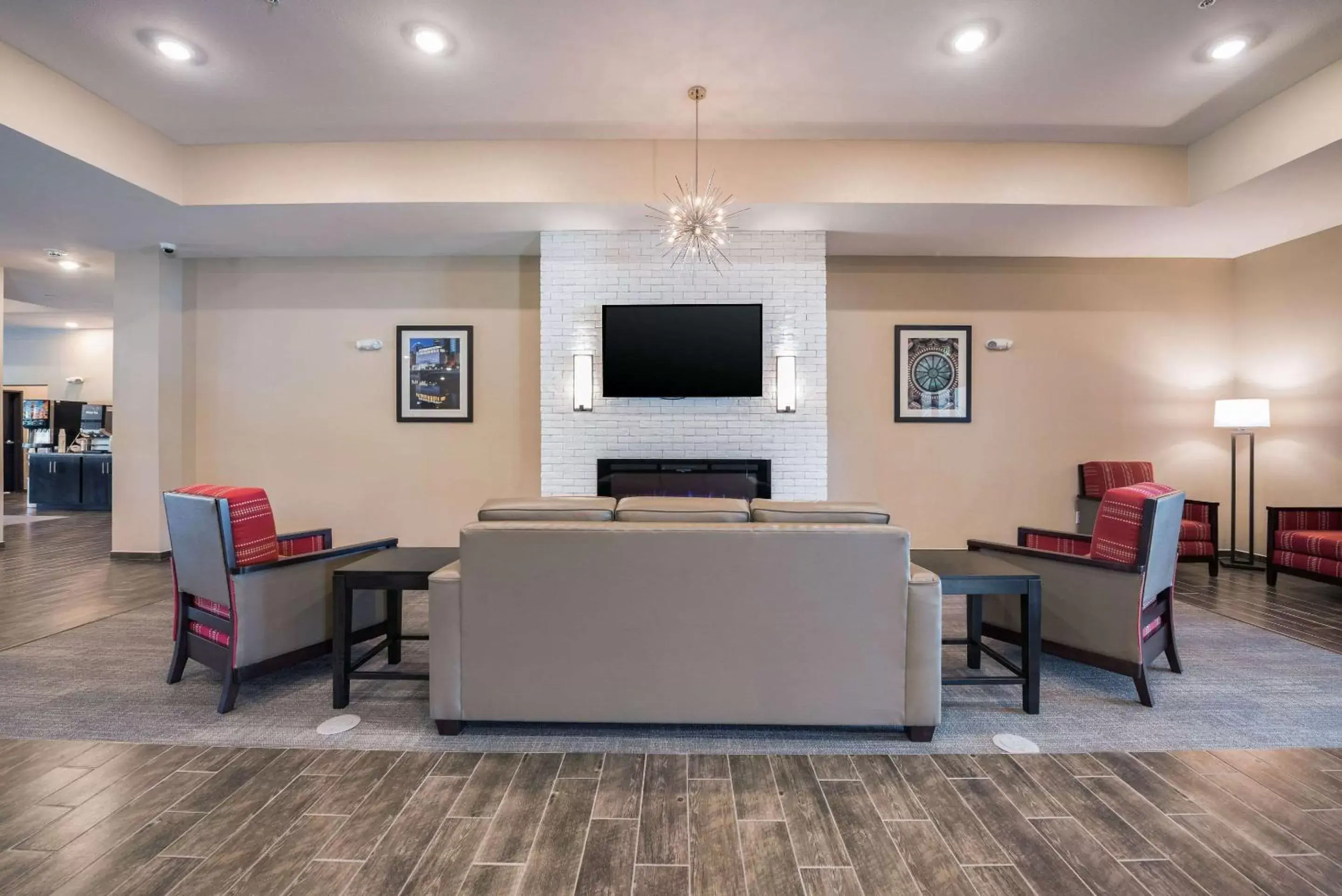 Lobby or reception, Seating Area in Comfort Suites Marysville Columbus - Northwest