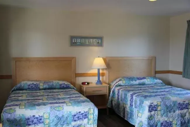 Bed in Pony Island Inn