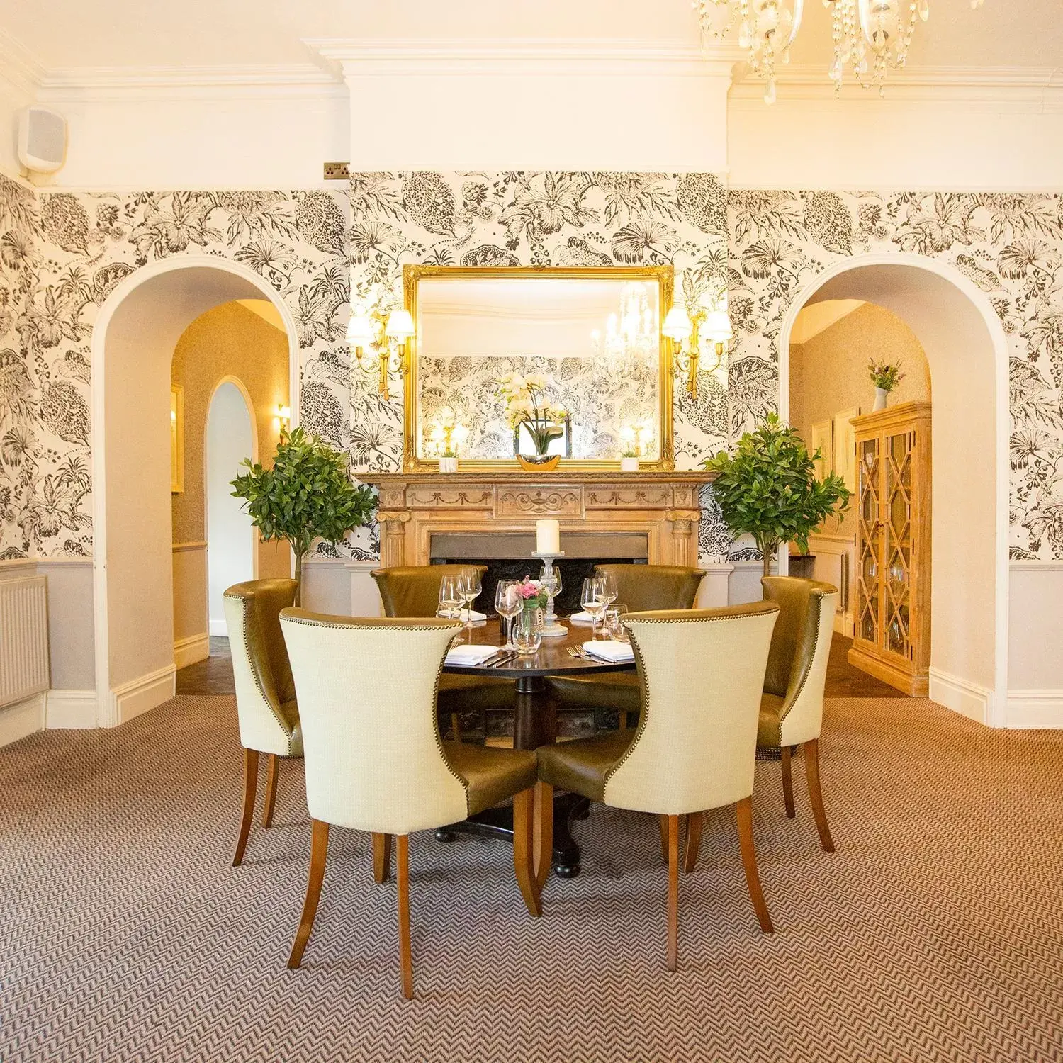 Restaurant/places to eat in Stratton House Hotel & Spa