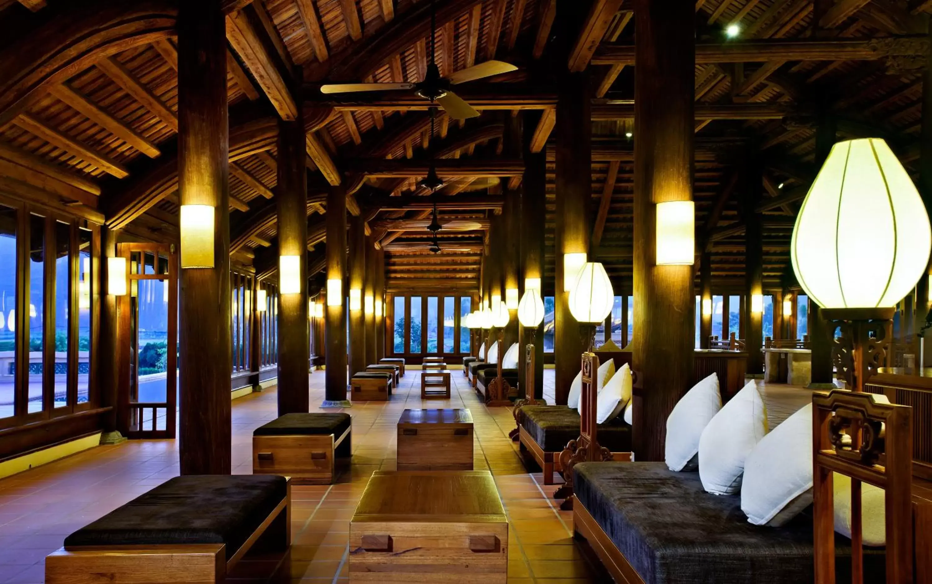 Sunset, Restaurant/Places to Eat in Emeralda Resort Ninh Binh