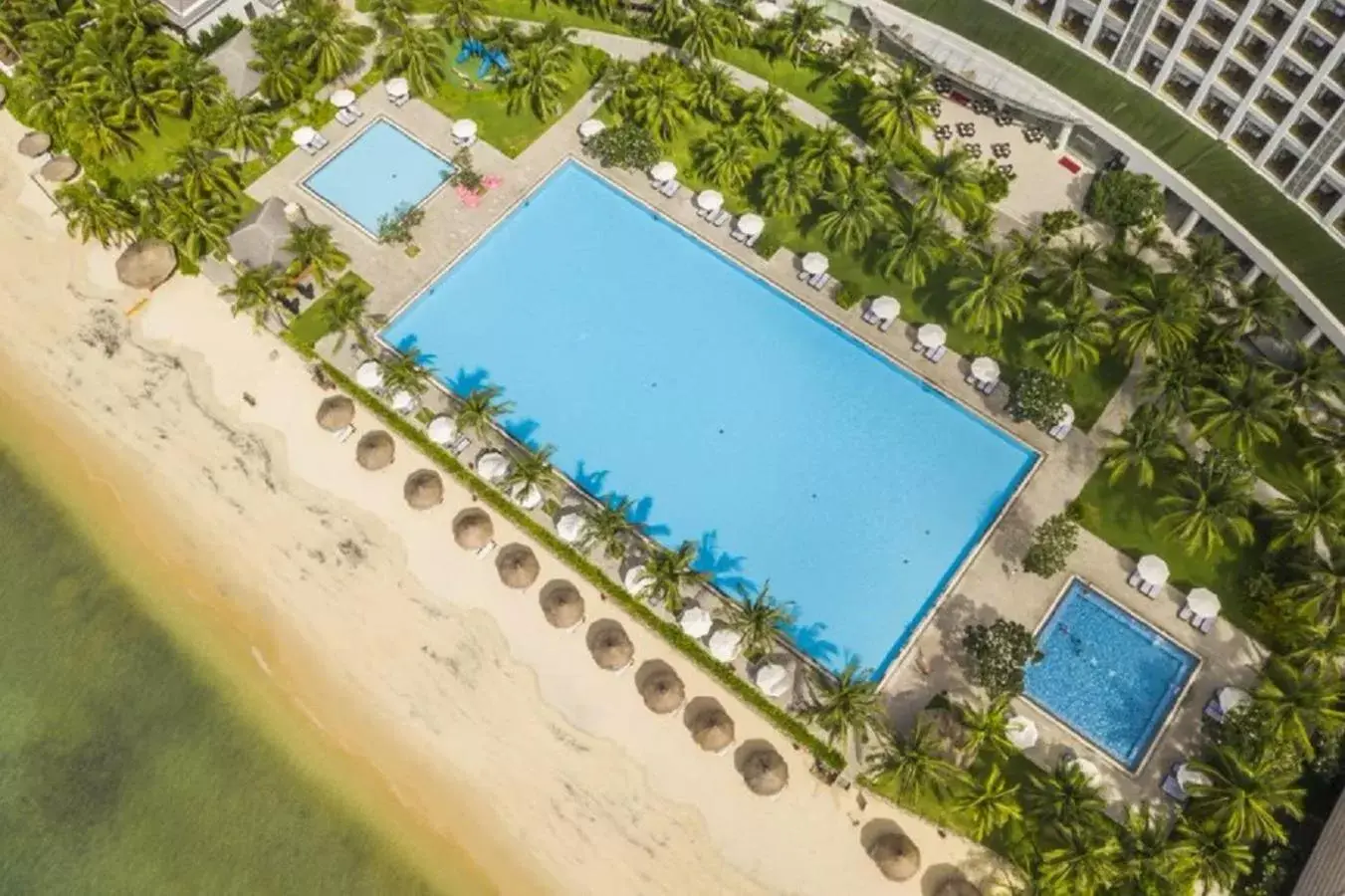 Swimming pool, Bird's-eye View in Vinpearl Resort & Spa Nha Trang Bay