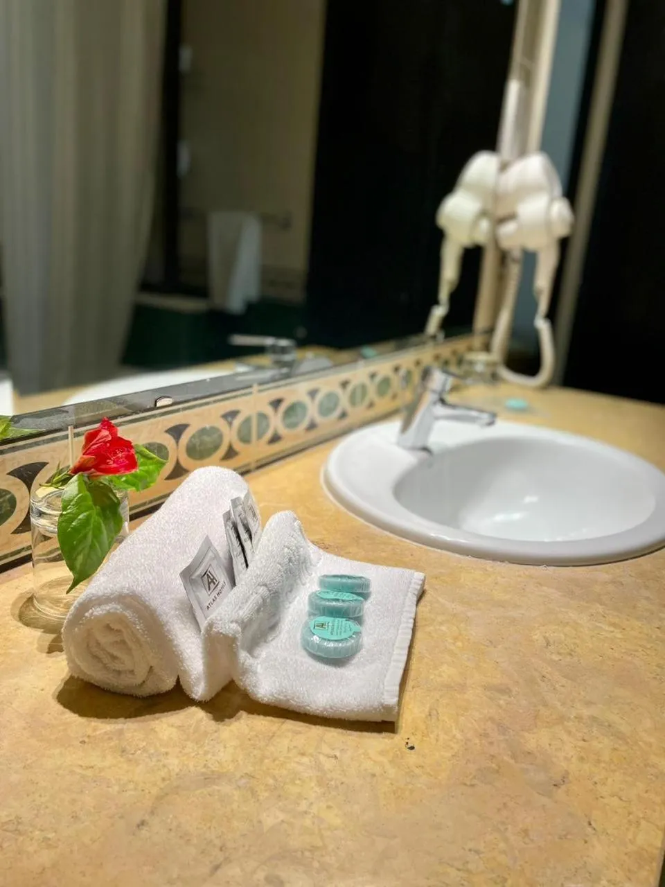 Bathroom in Hôtel Volubilis