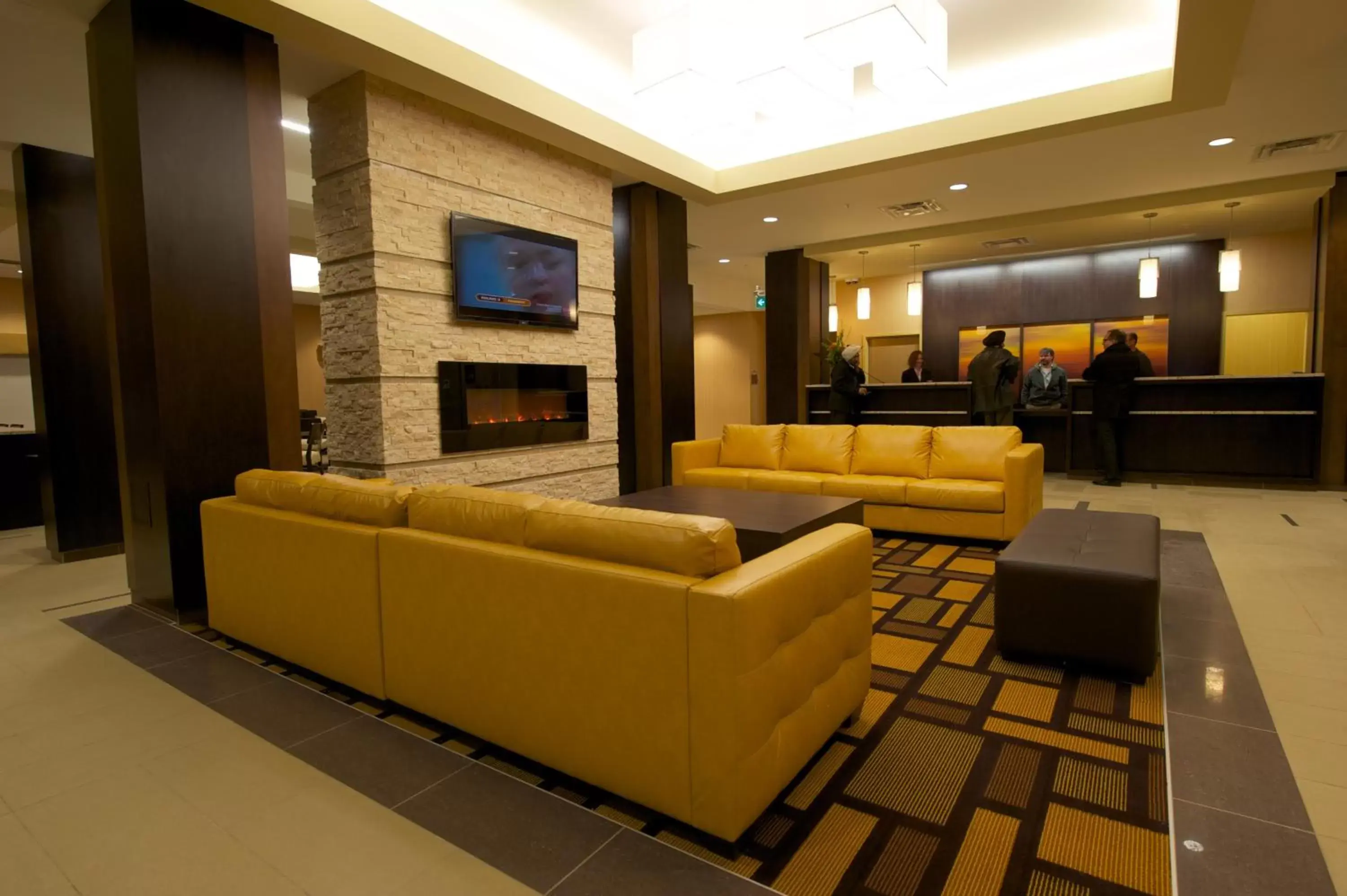 Lobby or reception in Days Inn & Suites by Wyndham Winnipeg Airport Manitoba Lobby or reception in Days Inn & Suites by Wyndham Winnipeg Airport Manitoba