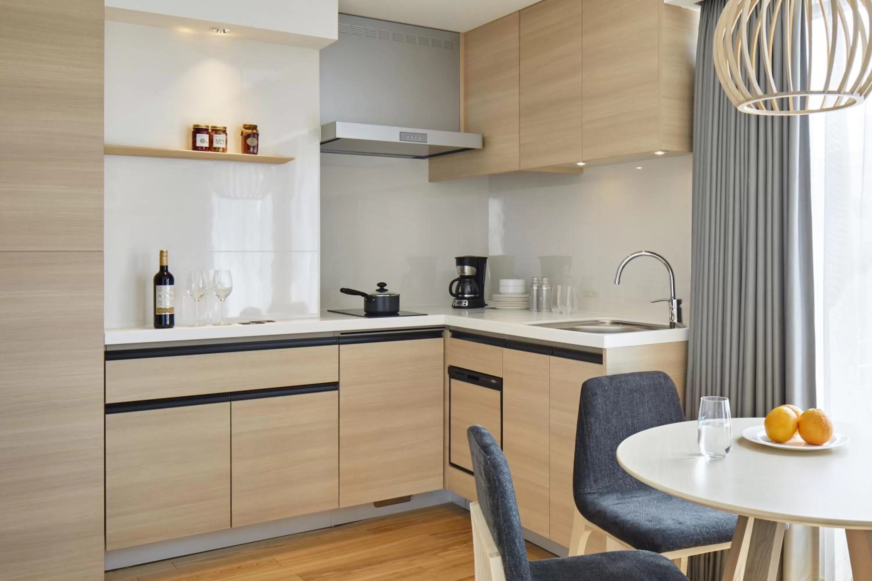 Kitchen or kitchenette in Hyatt House Kanazawa