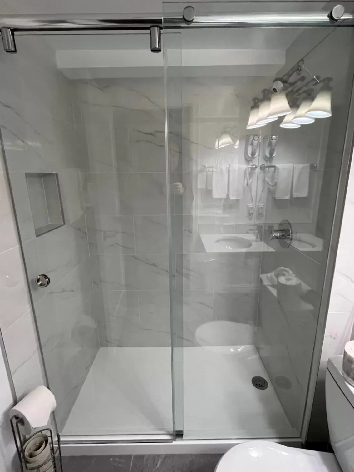 Shower, Bathroom in Arbutus Inn