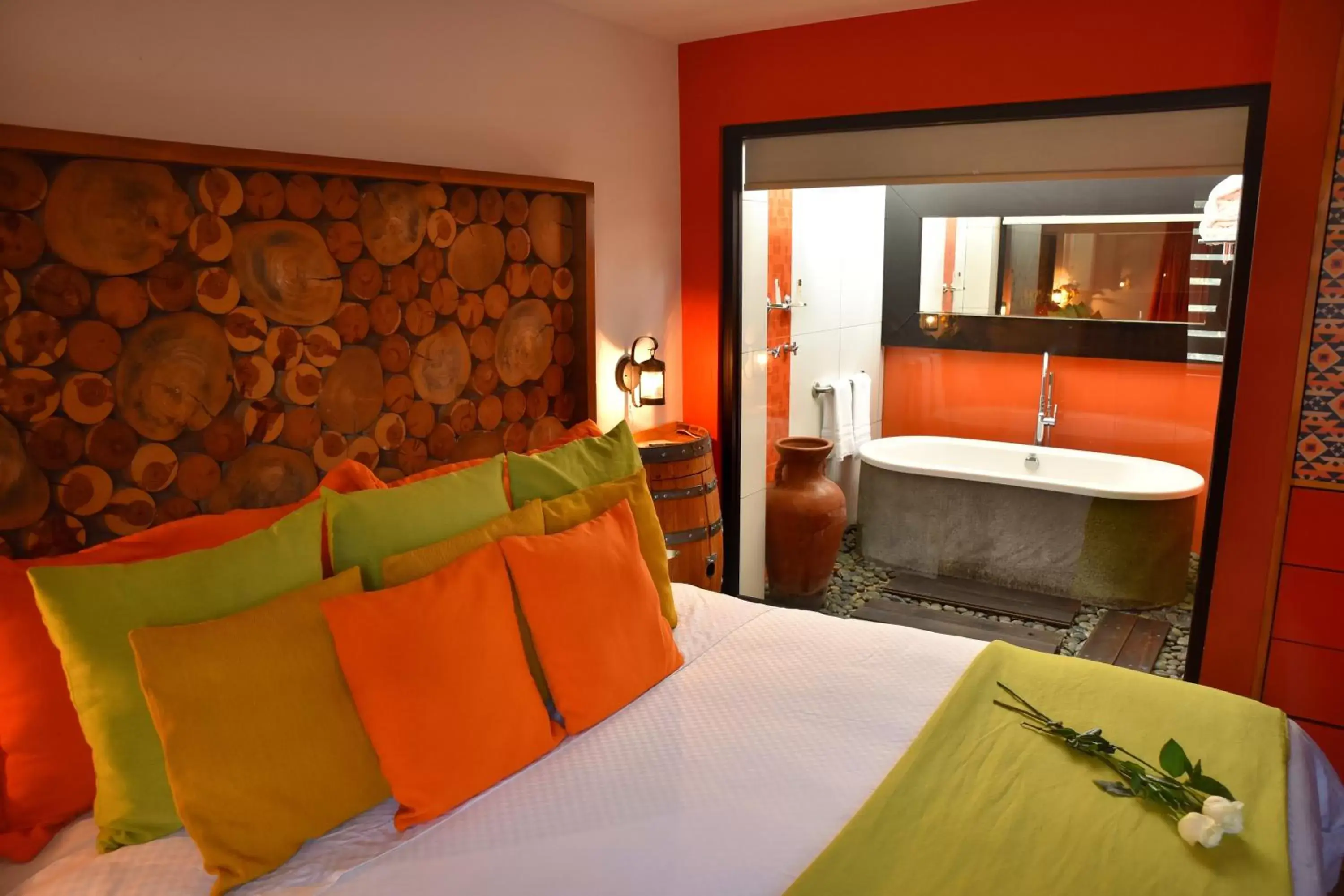 Bed in Baja Inn Hoteles Rio