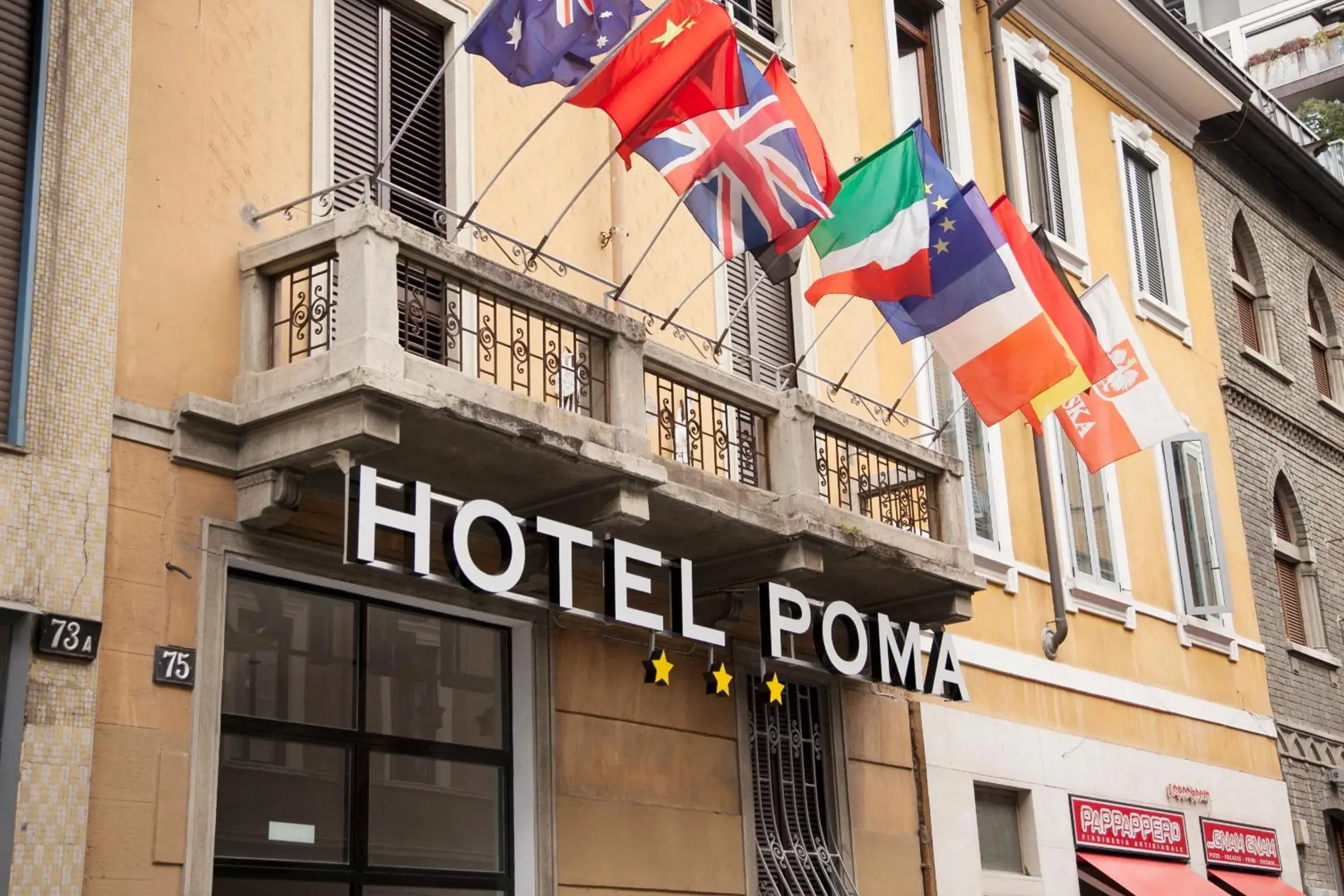 Property Building in Hotel Poma