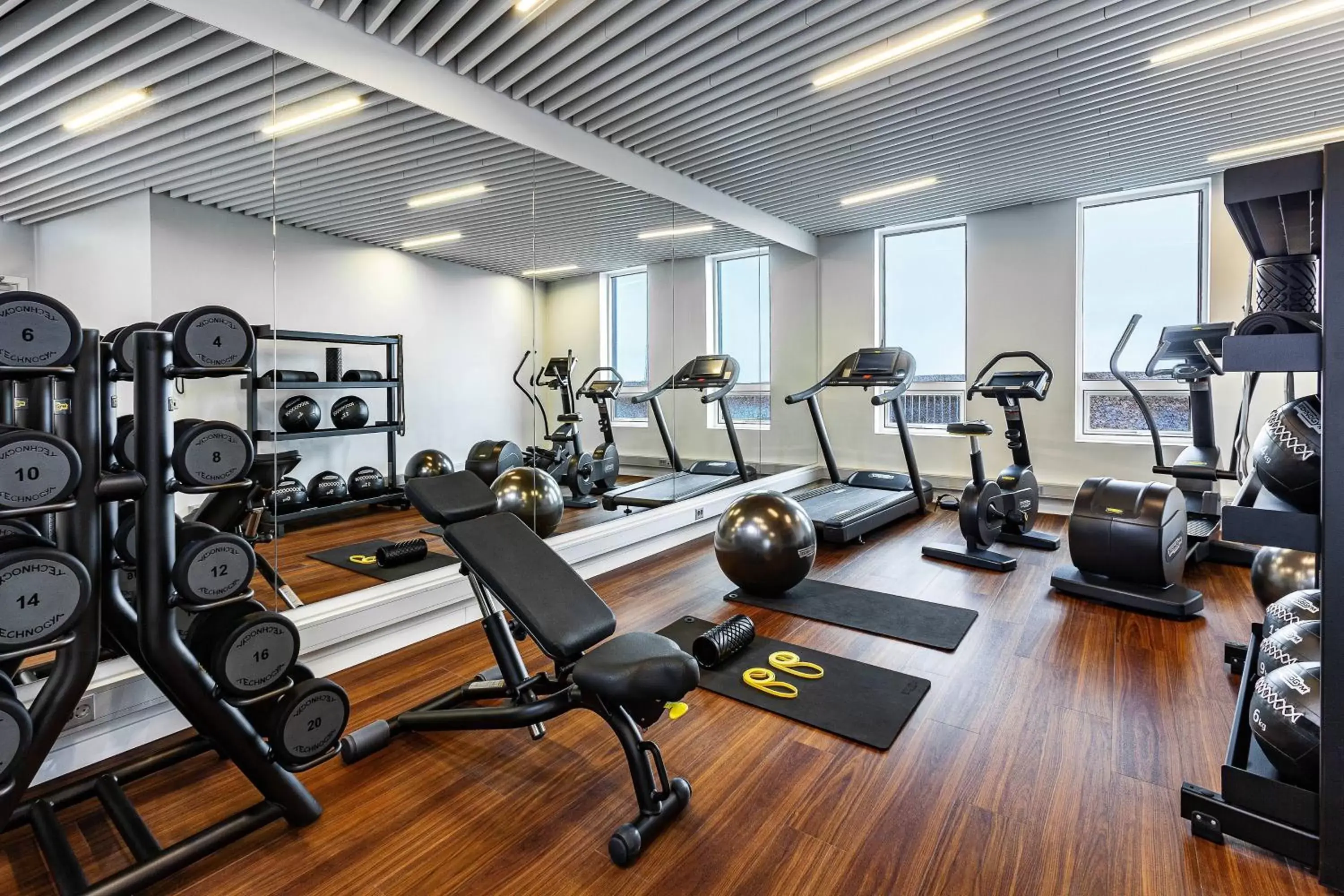 Fitness centre/facilities, Fitness Center/Facilities in Courtyard by Marriott Reykjavik Keflavik Airport