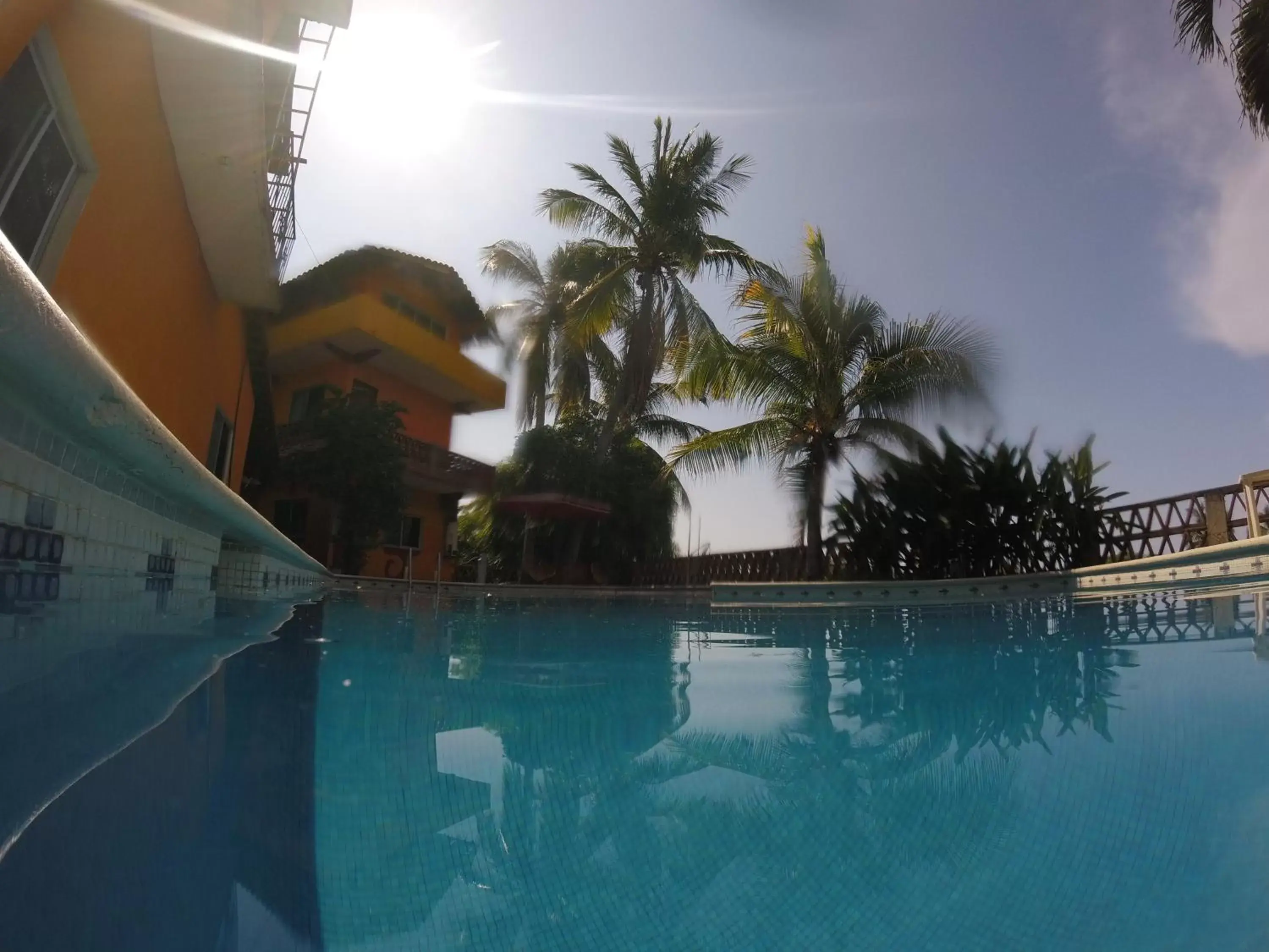 Swimming Pool in Hotel Cabañas Pepe