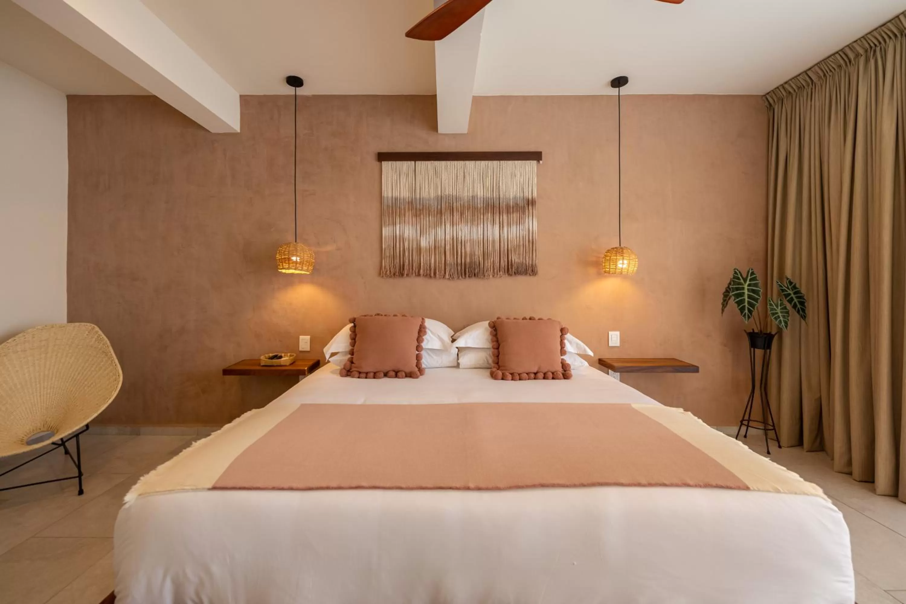 Bed in Casa Bicachi - Adults Only