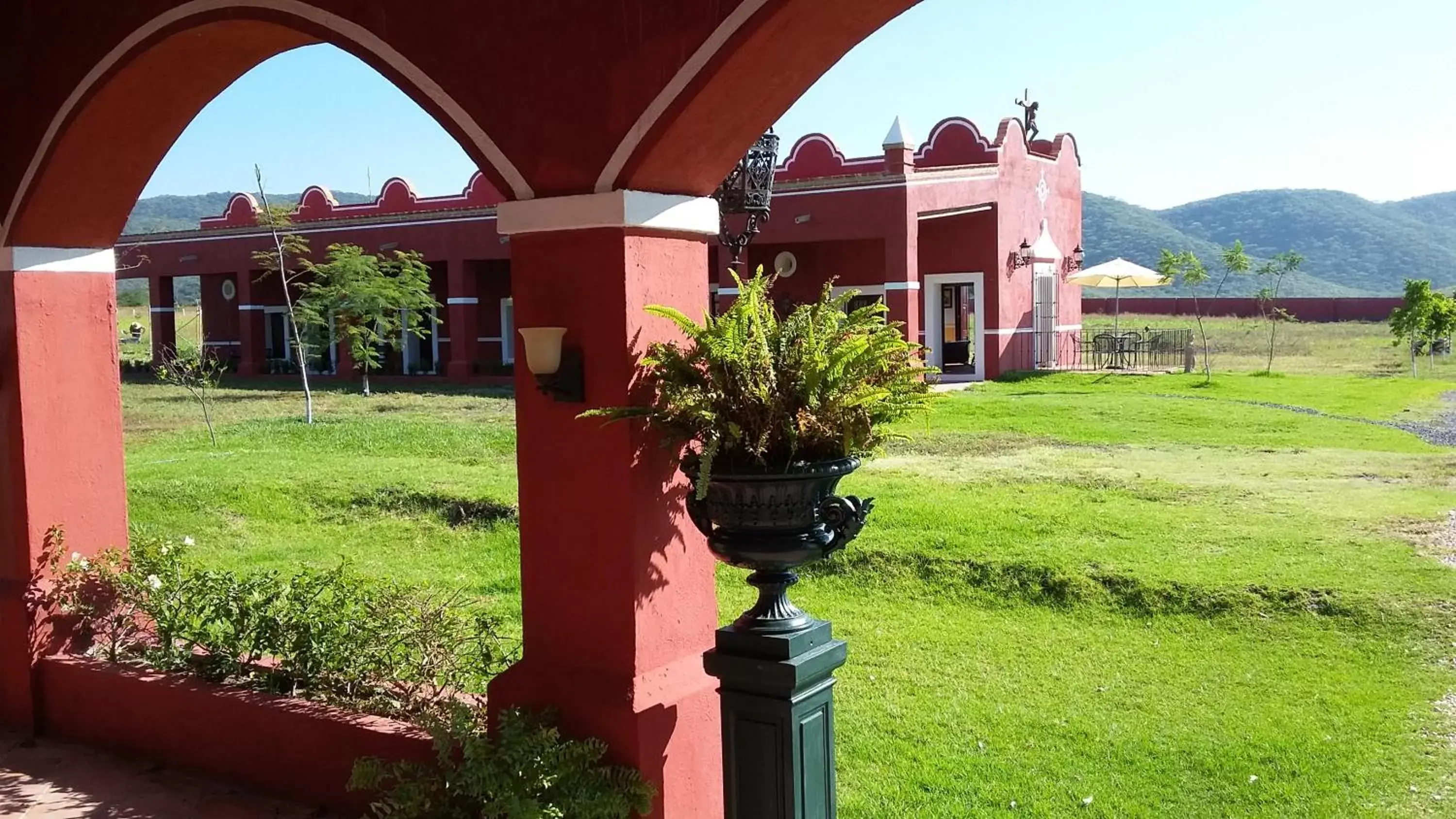 Garden in Hacienda Santa Clara Morelos