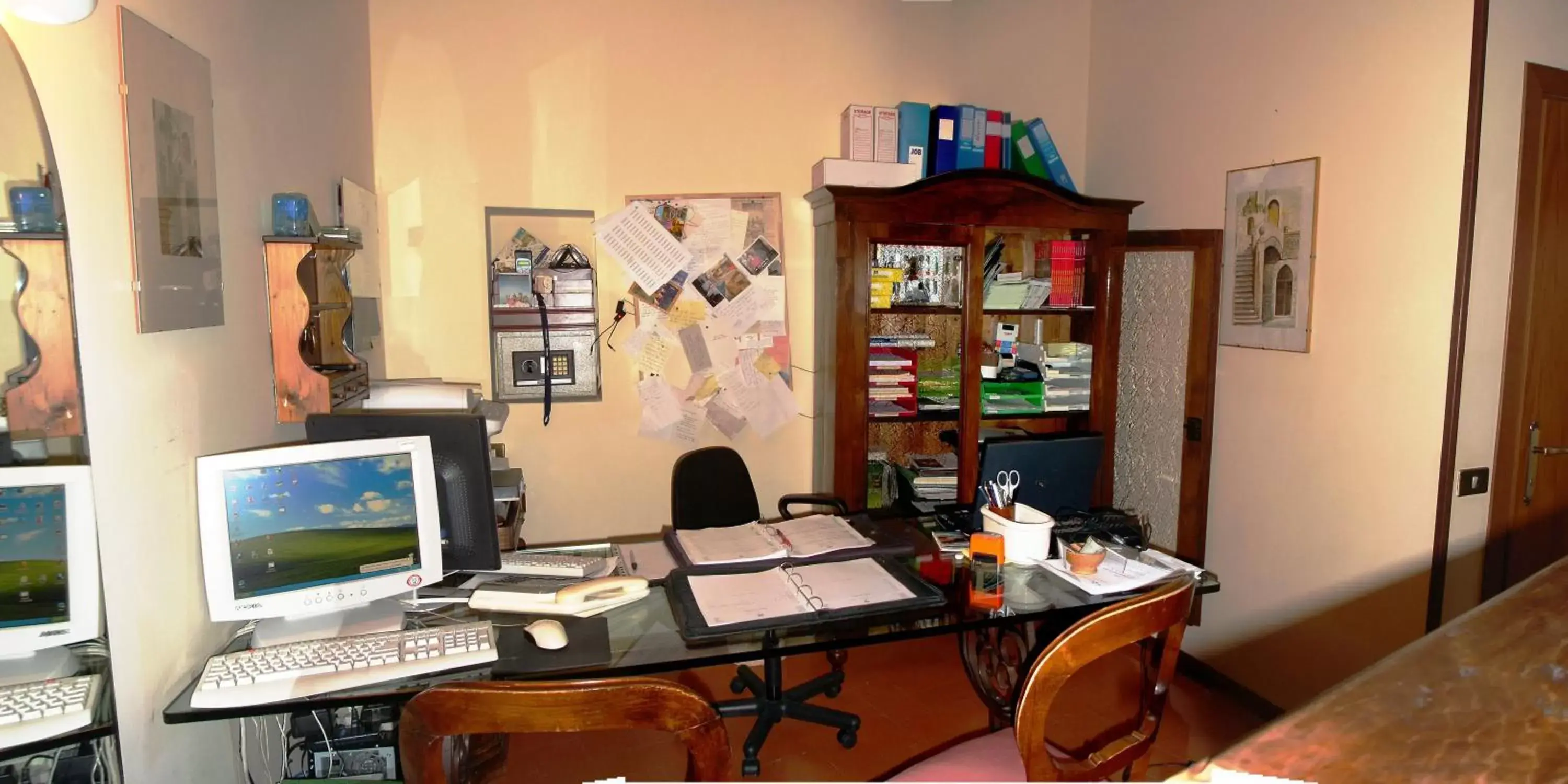 Lobby or reception, Business Area/Conference Room in Hotel Trattoria Pallotta