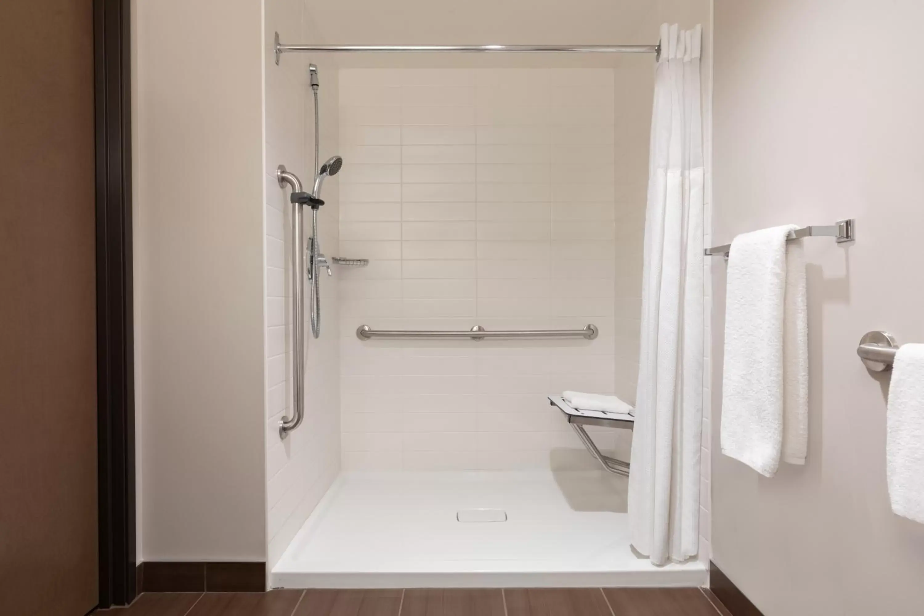 acessibility, Bathroom in Microtel Inn & Suites by Wyndham Bonnyville