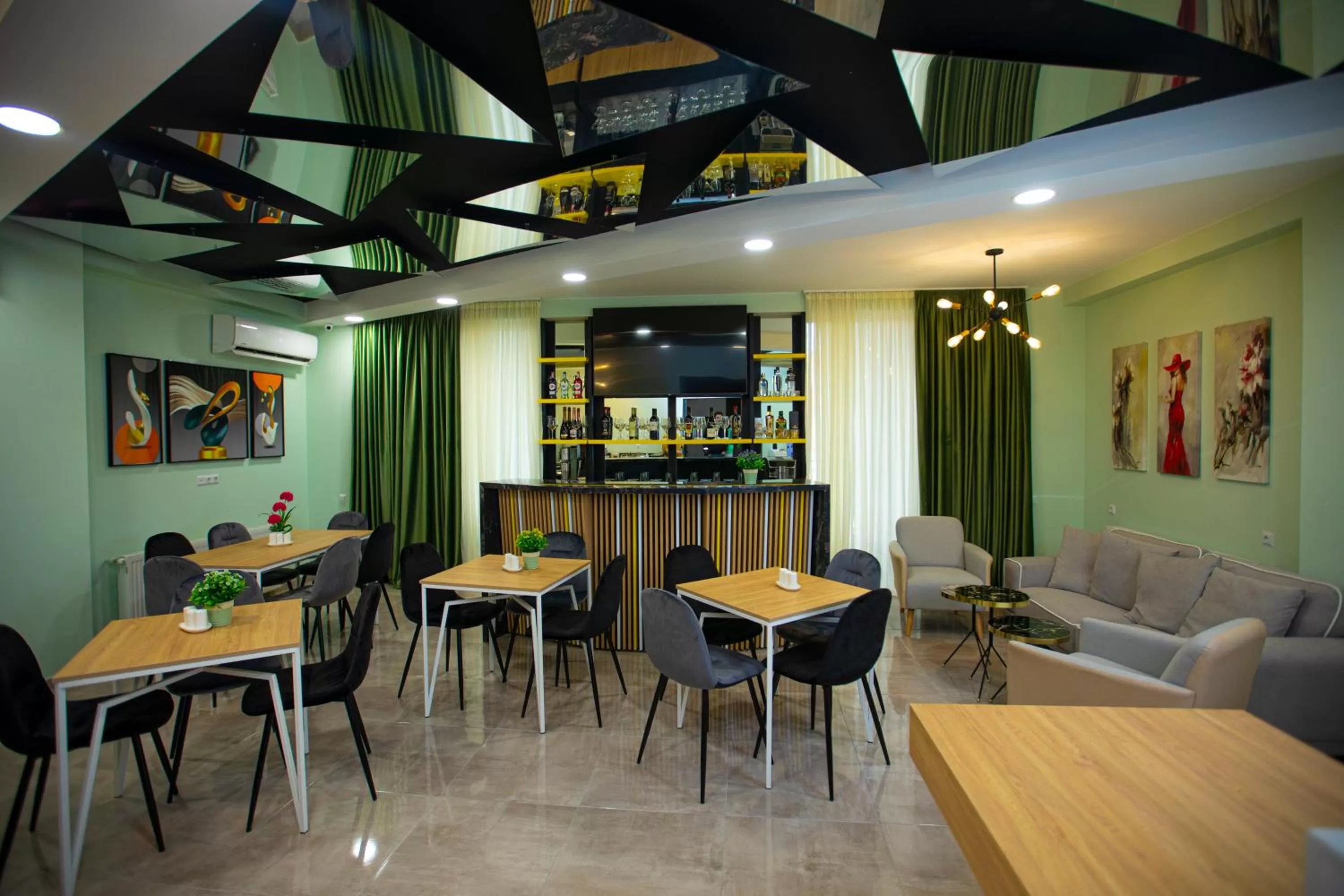Lounge or bar in MD Apart Tbilisi