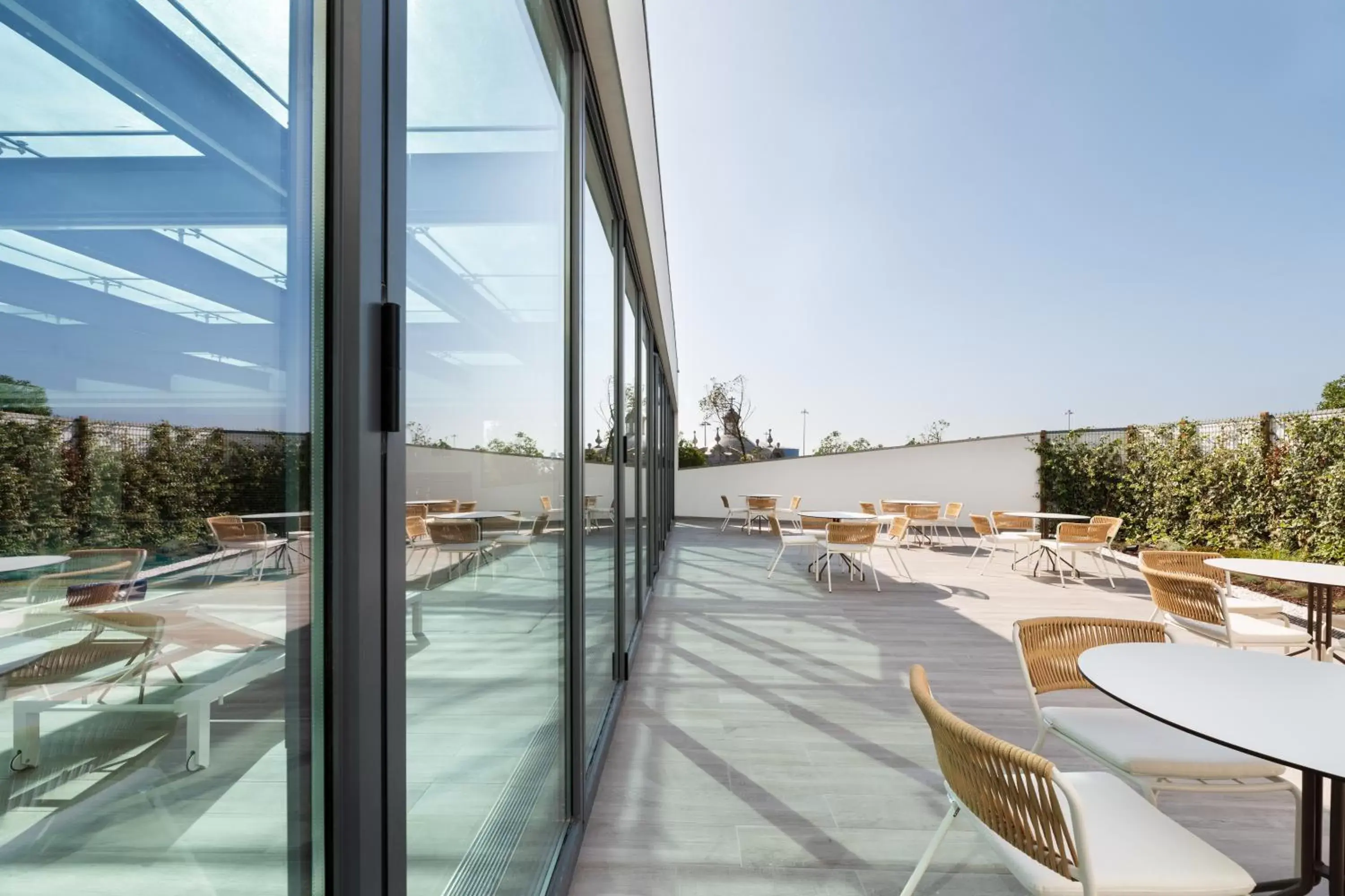 Balcony/Terrace in Eurostars Matosinhos