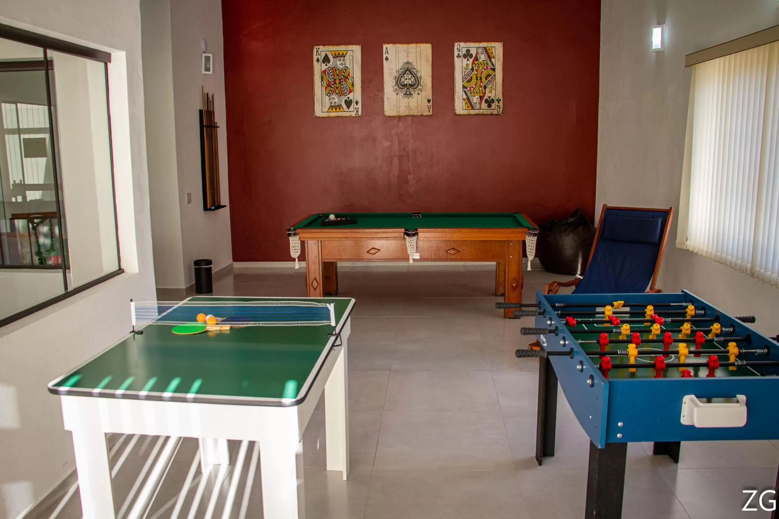 Game Room in Pousada Pé na Terra